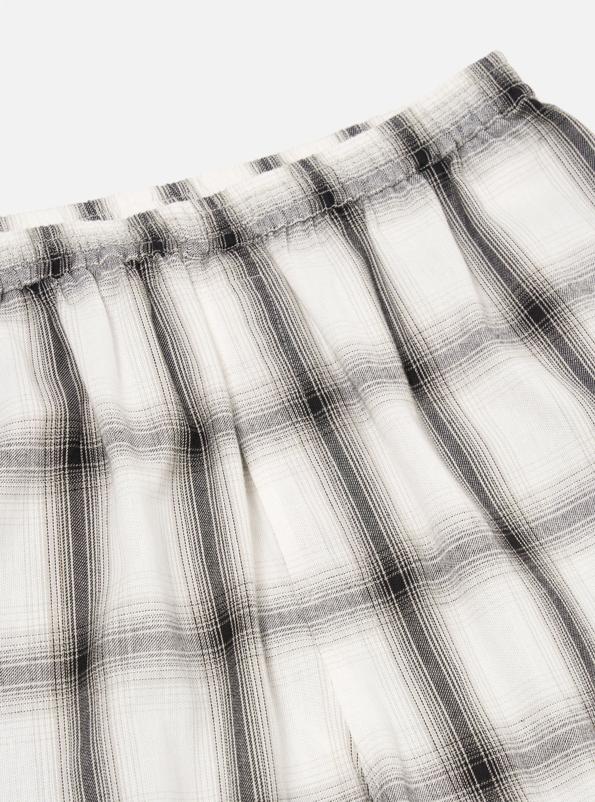 Ecru Shadow Check Pyjama Pant