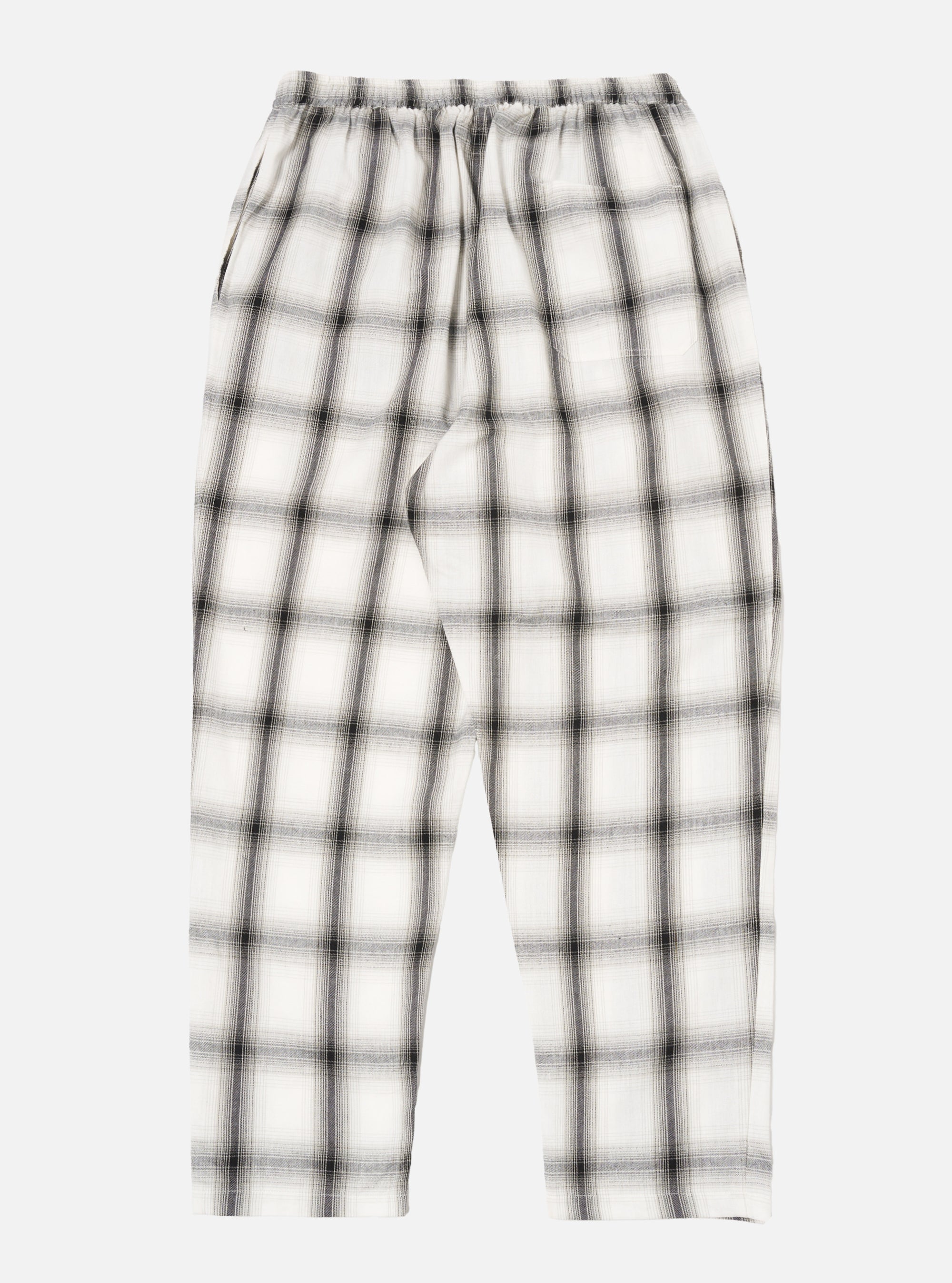 Ecru Shadow Check Pyjama Pant