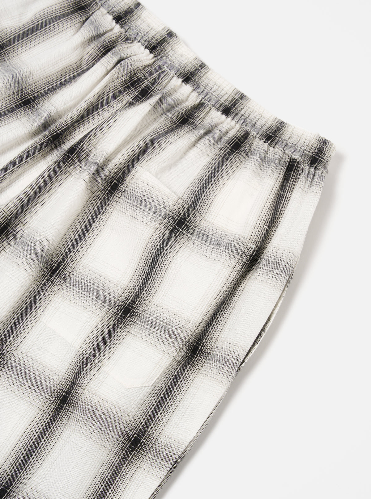 Ecru Shadow Check Pyjama Pant
