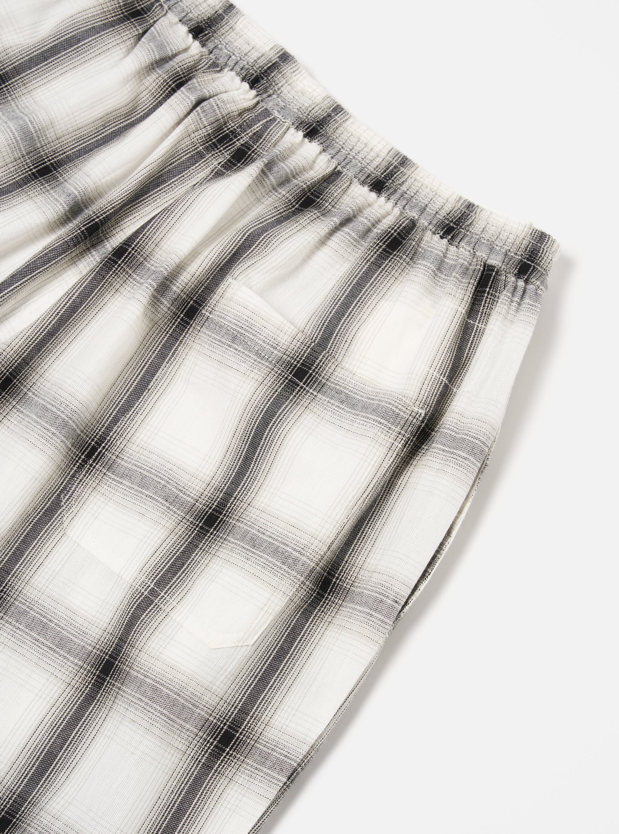 Ecru Shadow Check Pyjama Pant