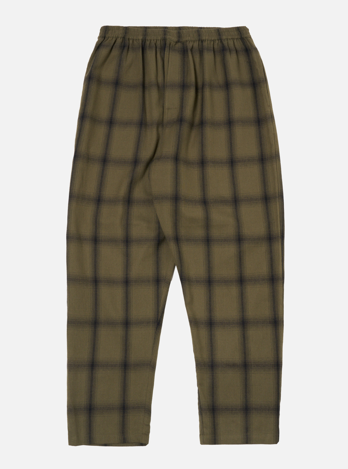 Olive Shadow Check Pyjama Pant