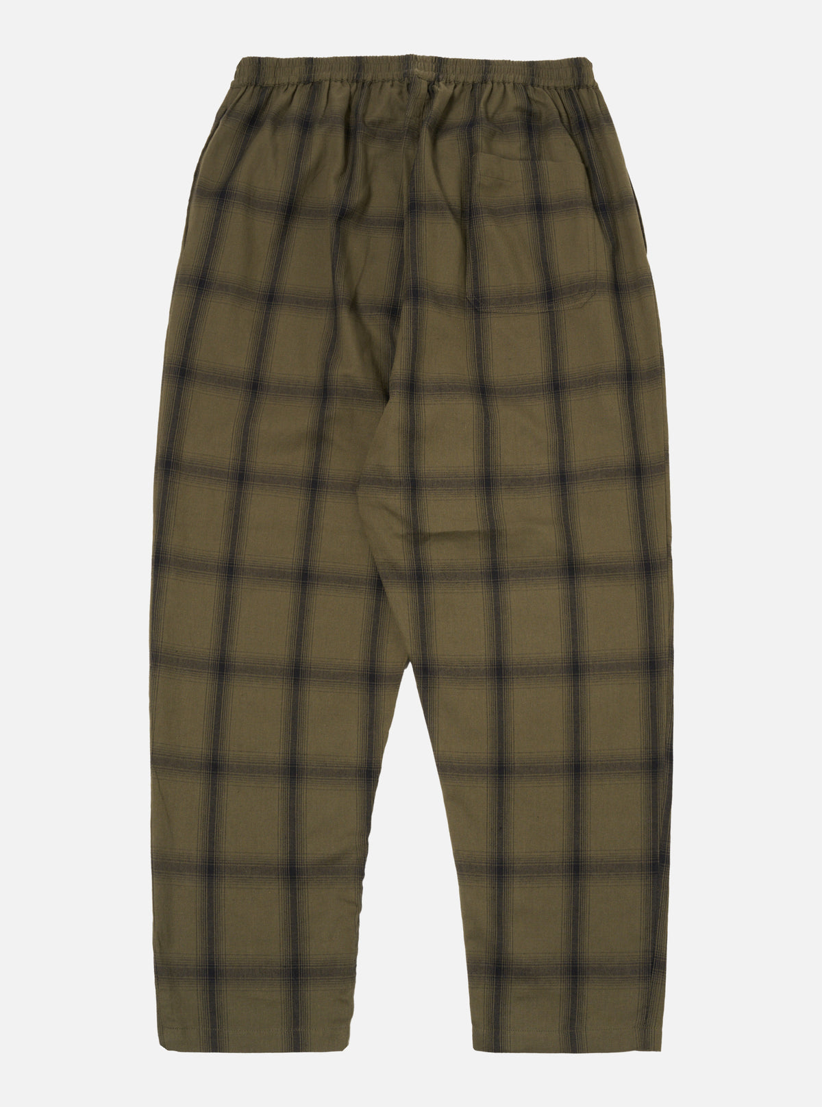 Olive Shadow Check Pyjama Pant