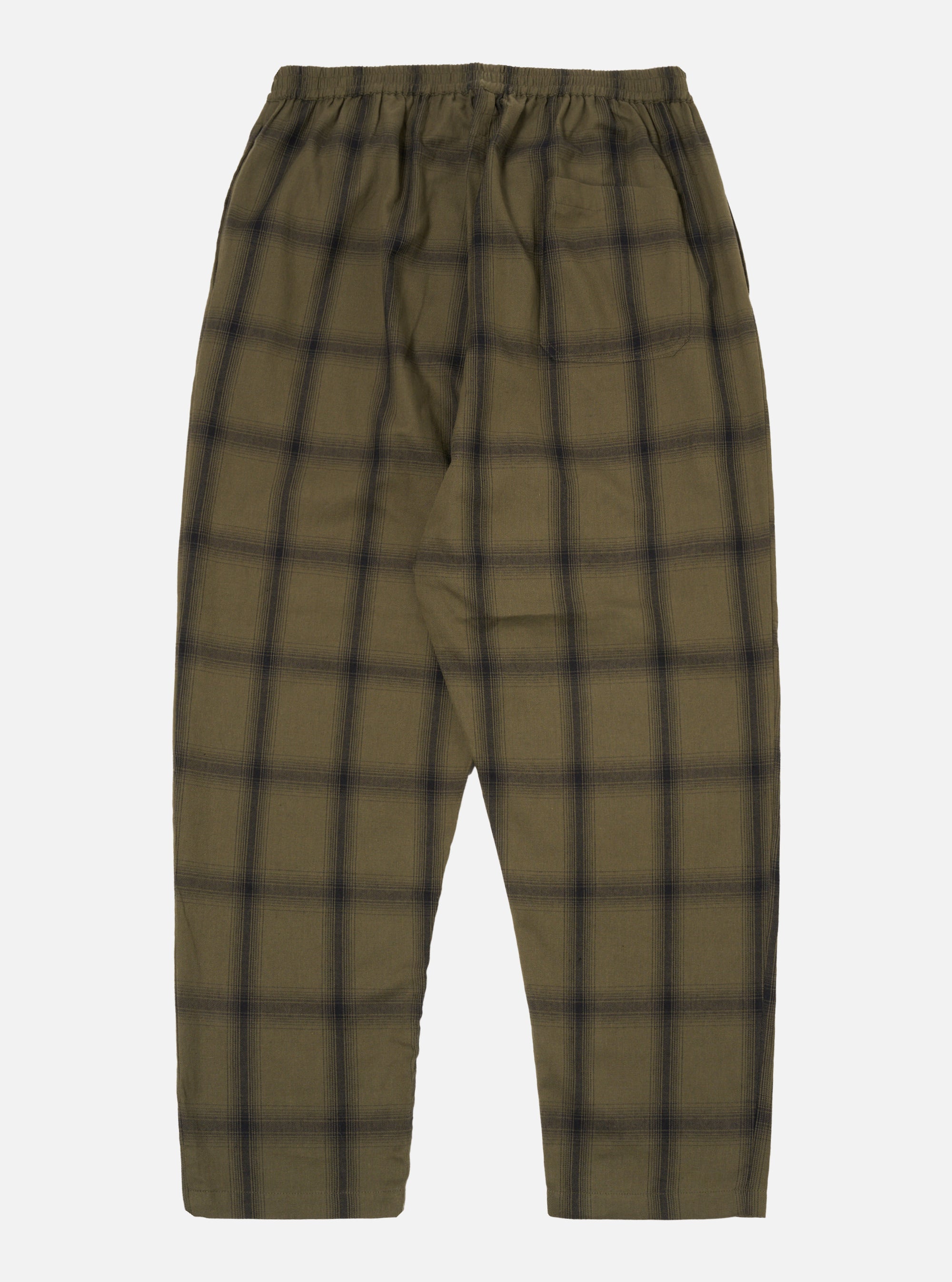 Olive Shadow Check Pyjama Pant