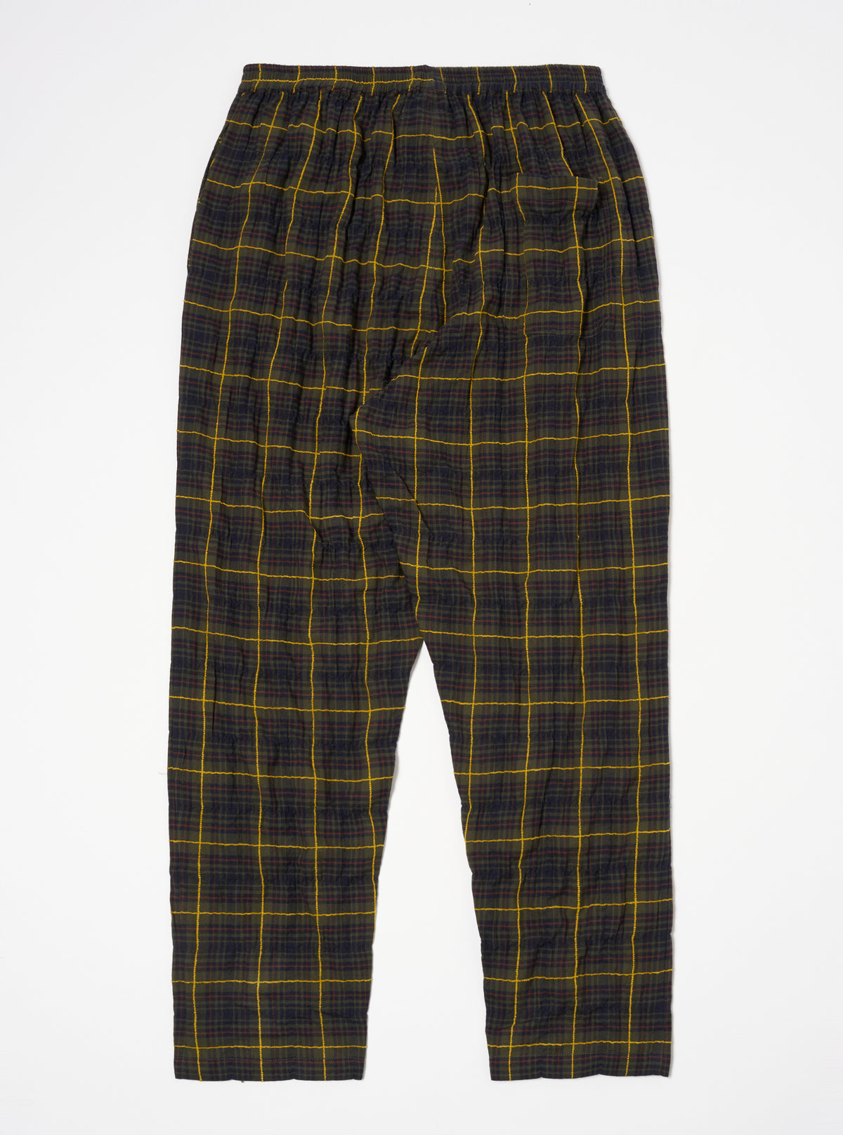 Olive JP Herringbone Check Pyjama Pant