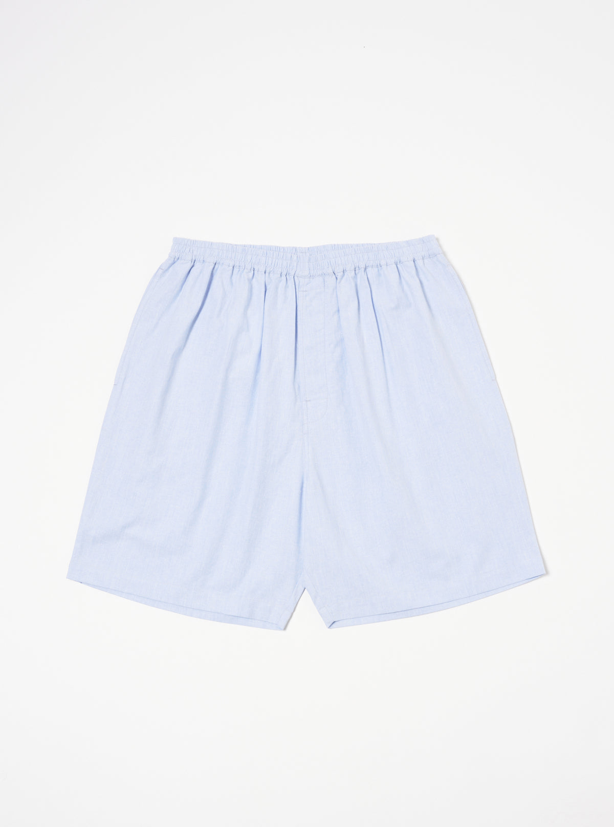 Ice Blue Recycled Cotton Pyjama Short