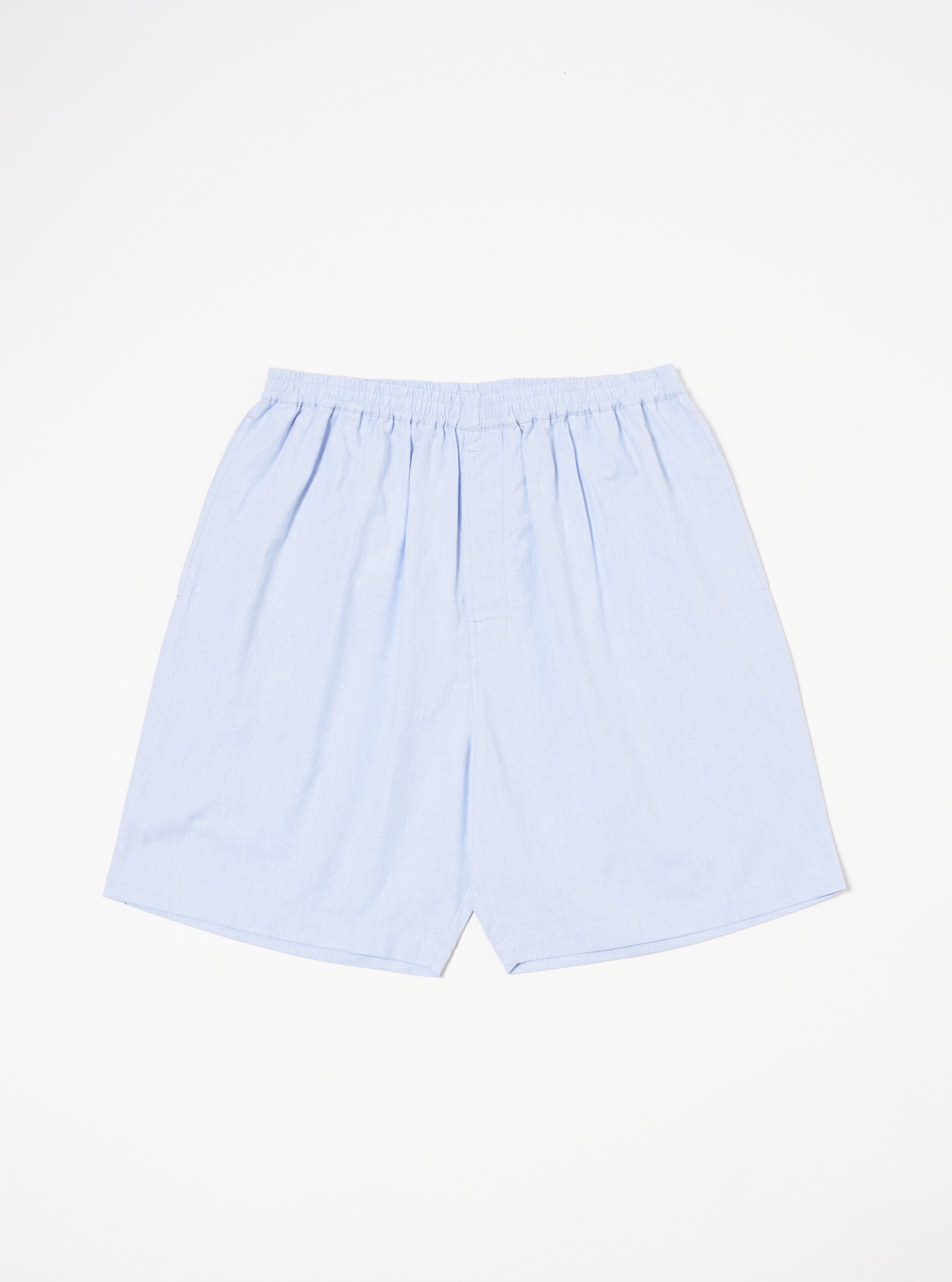 Ice Blue Recycled Cotton Pyjama Short