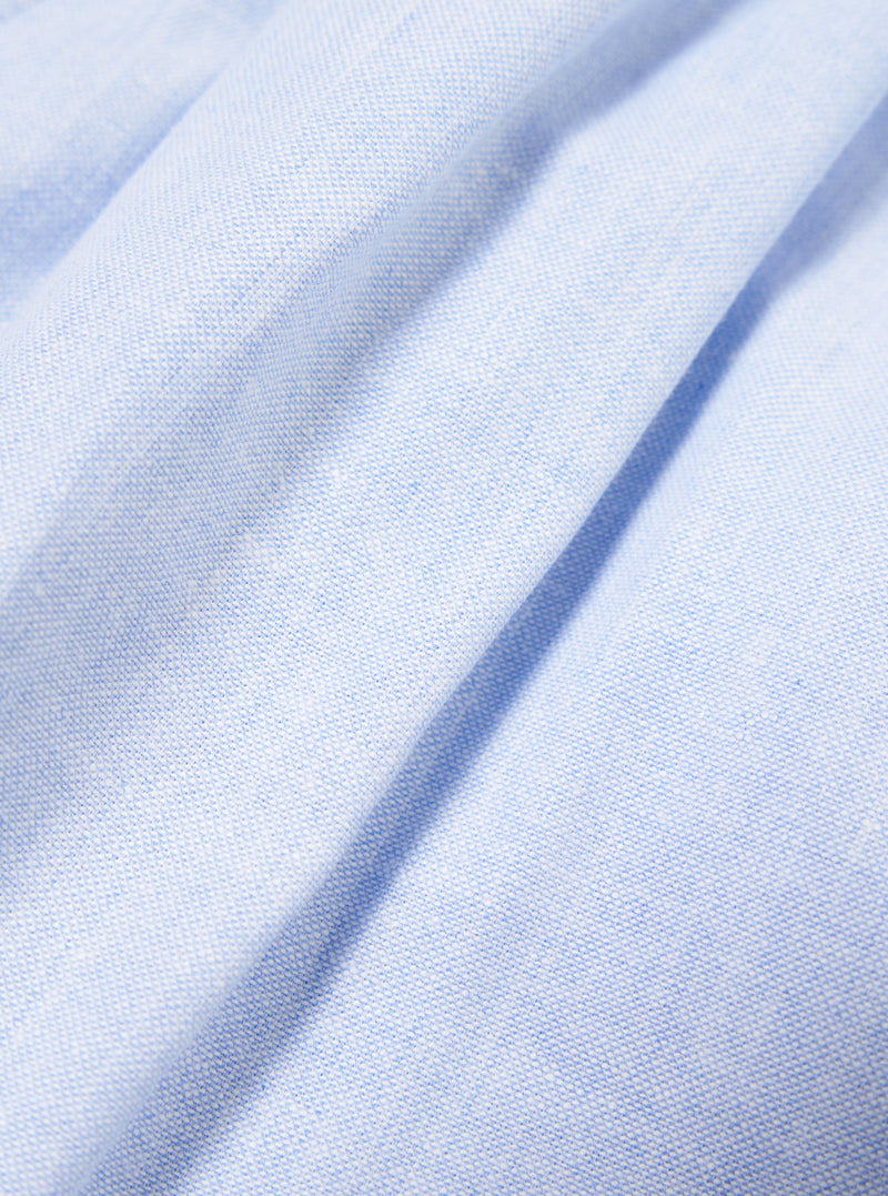 Ice Blue Recycled Cotton Pyjama Short