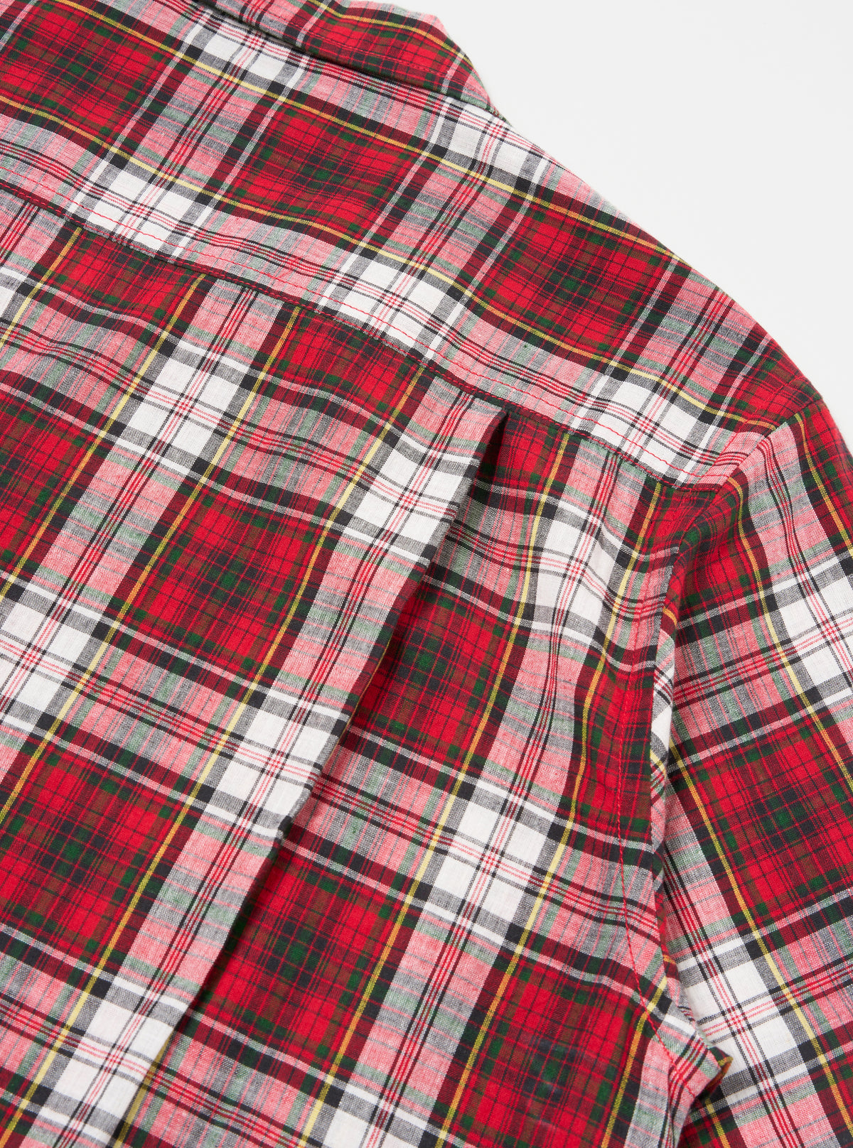 Red Madras Check Short Pyjama Set