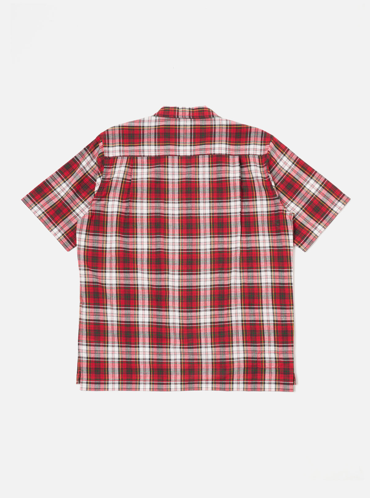 Red Madras Check Short Pyjama Set