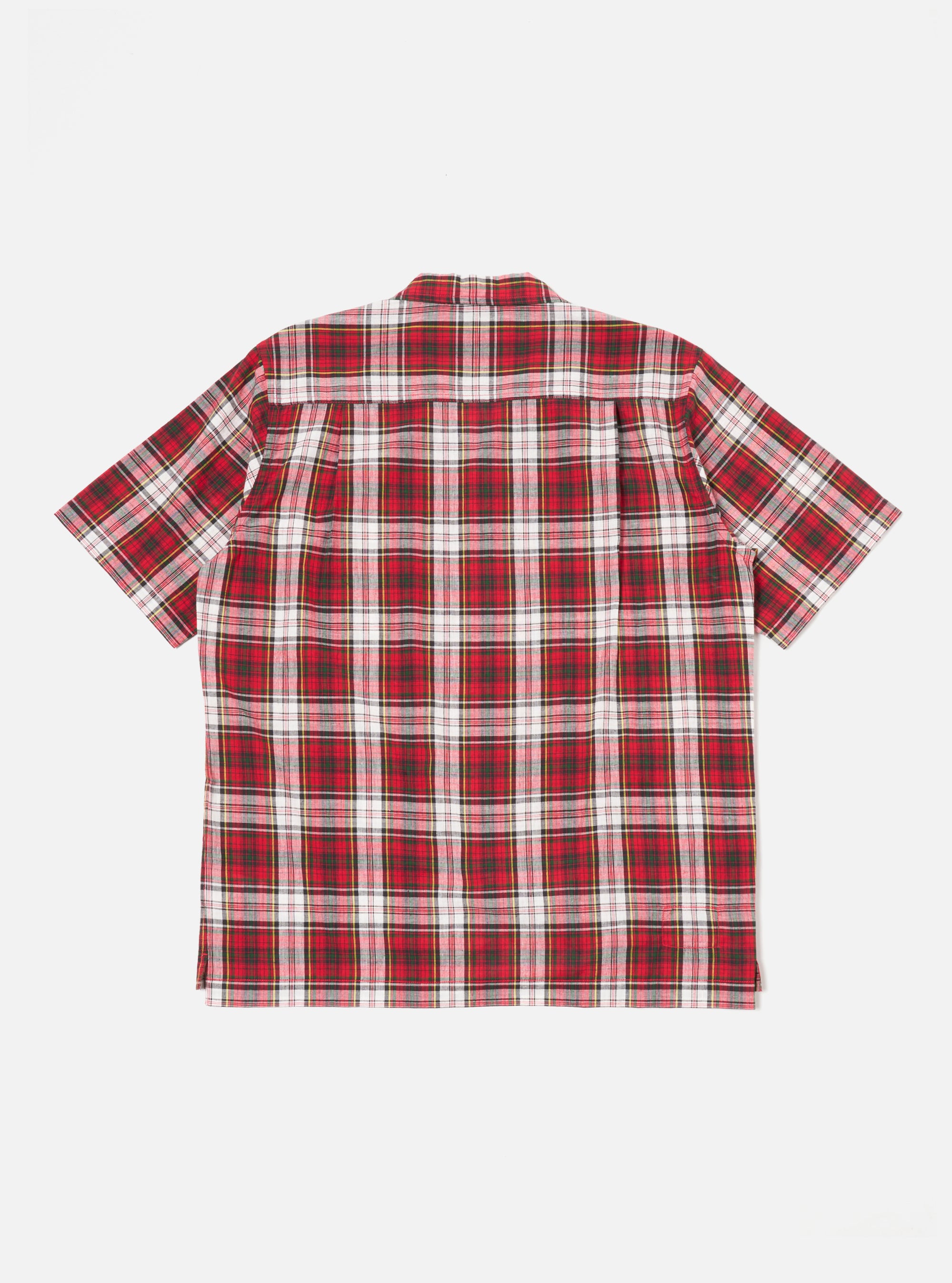 Red Madras Check Short Pyjama Set