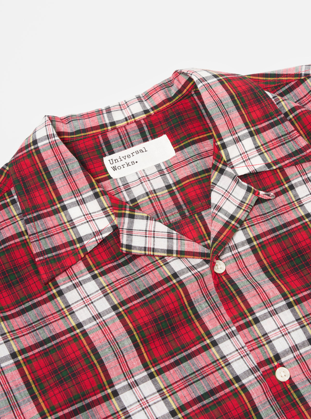Red Madras Check Short Pyjama Set