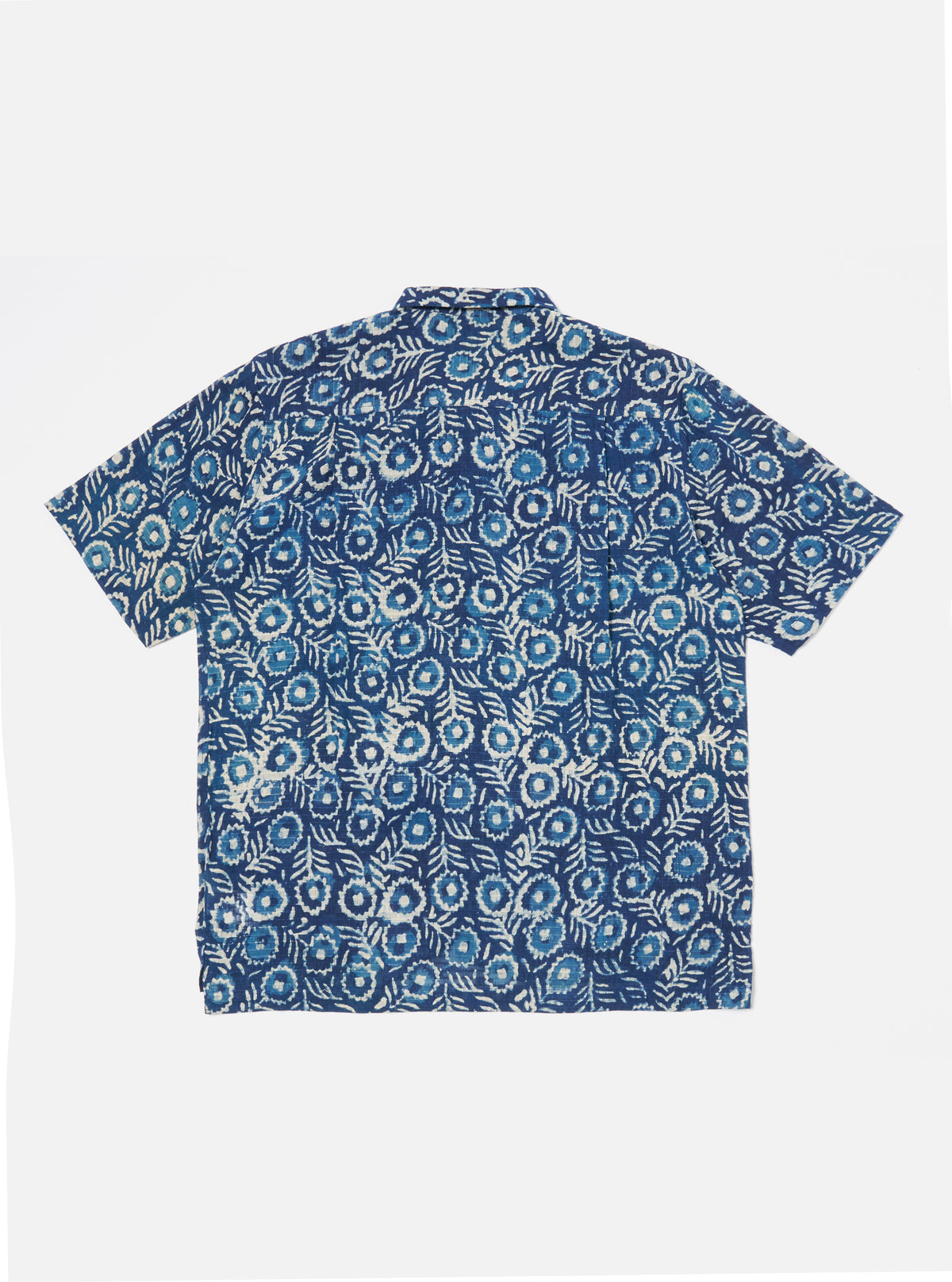 Indigo Hand Block Print Short Pyjama Set