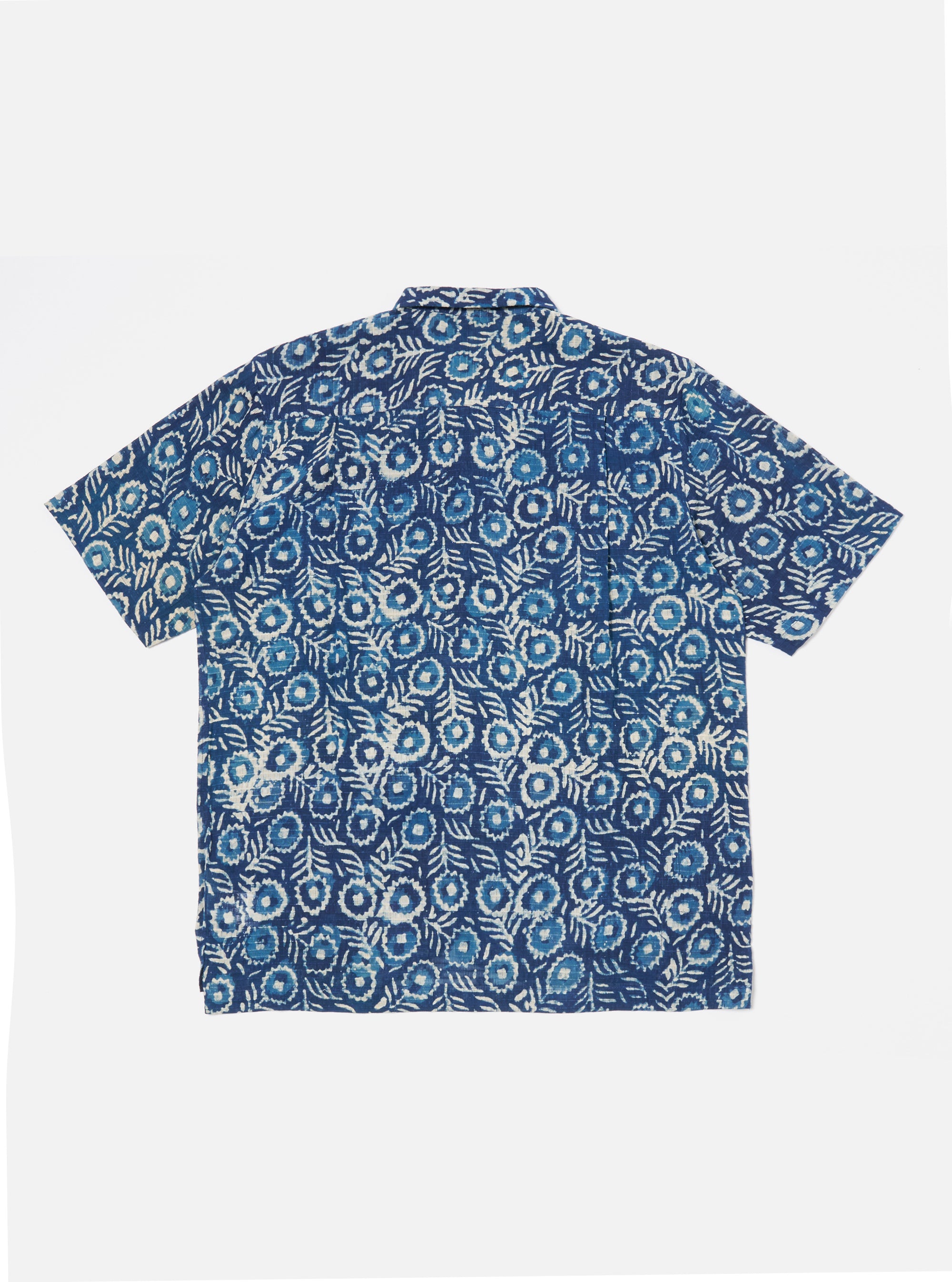Indigo Hand Block Print Short Pyjama Set