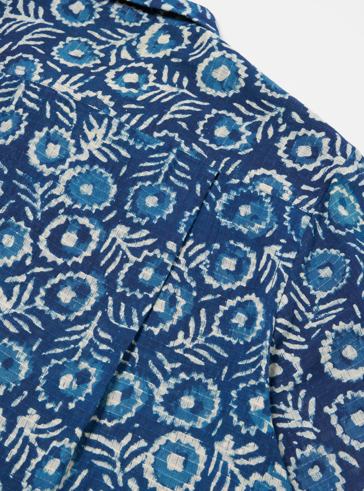 Indigo Hand Block Print Short Pyjama Set