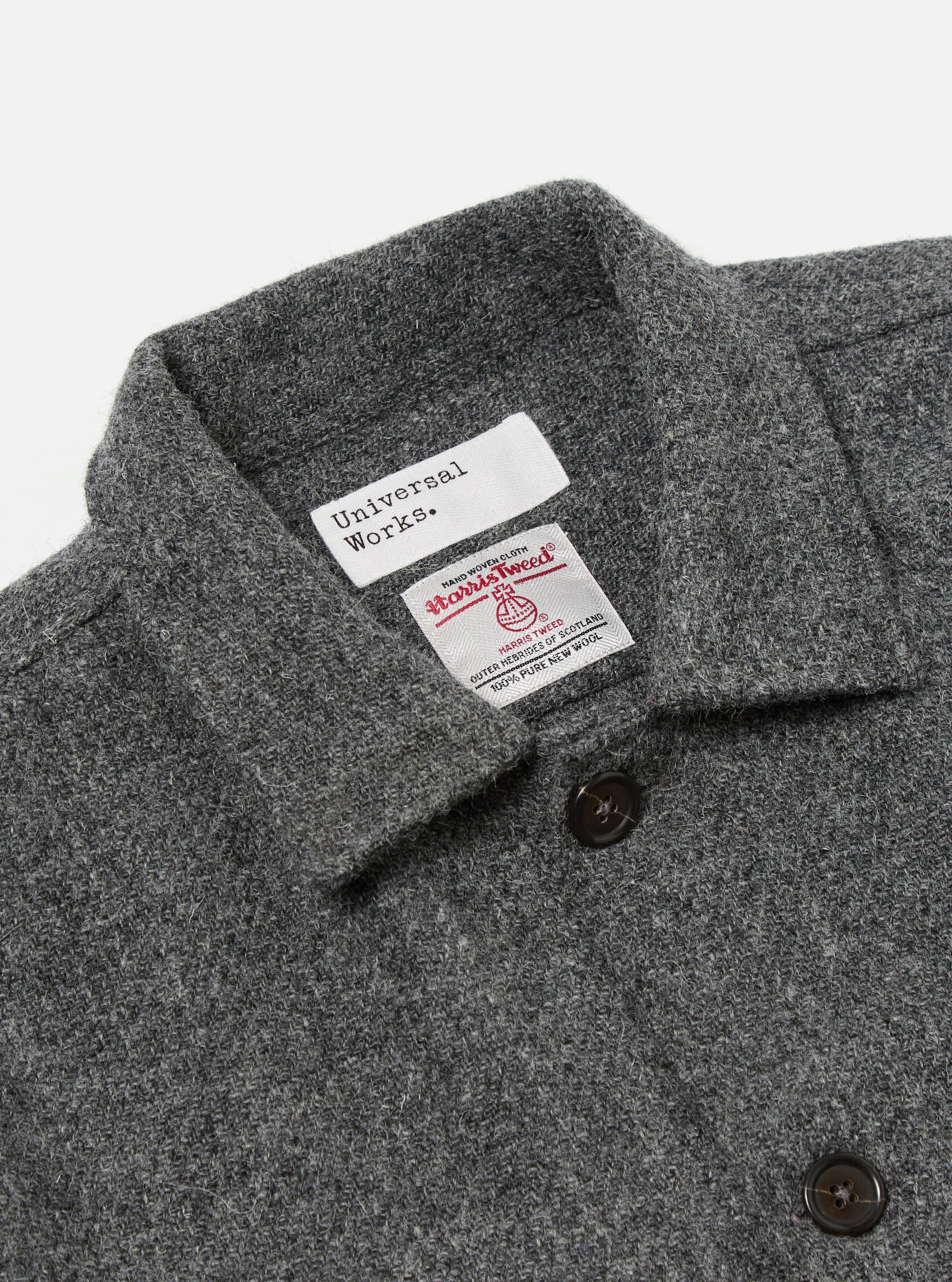 Grey Harris Tweed Easy Jacket
