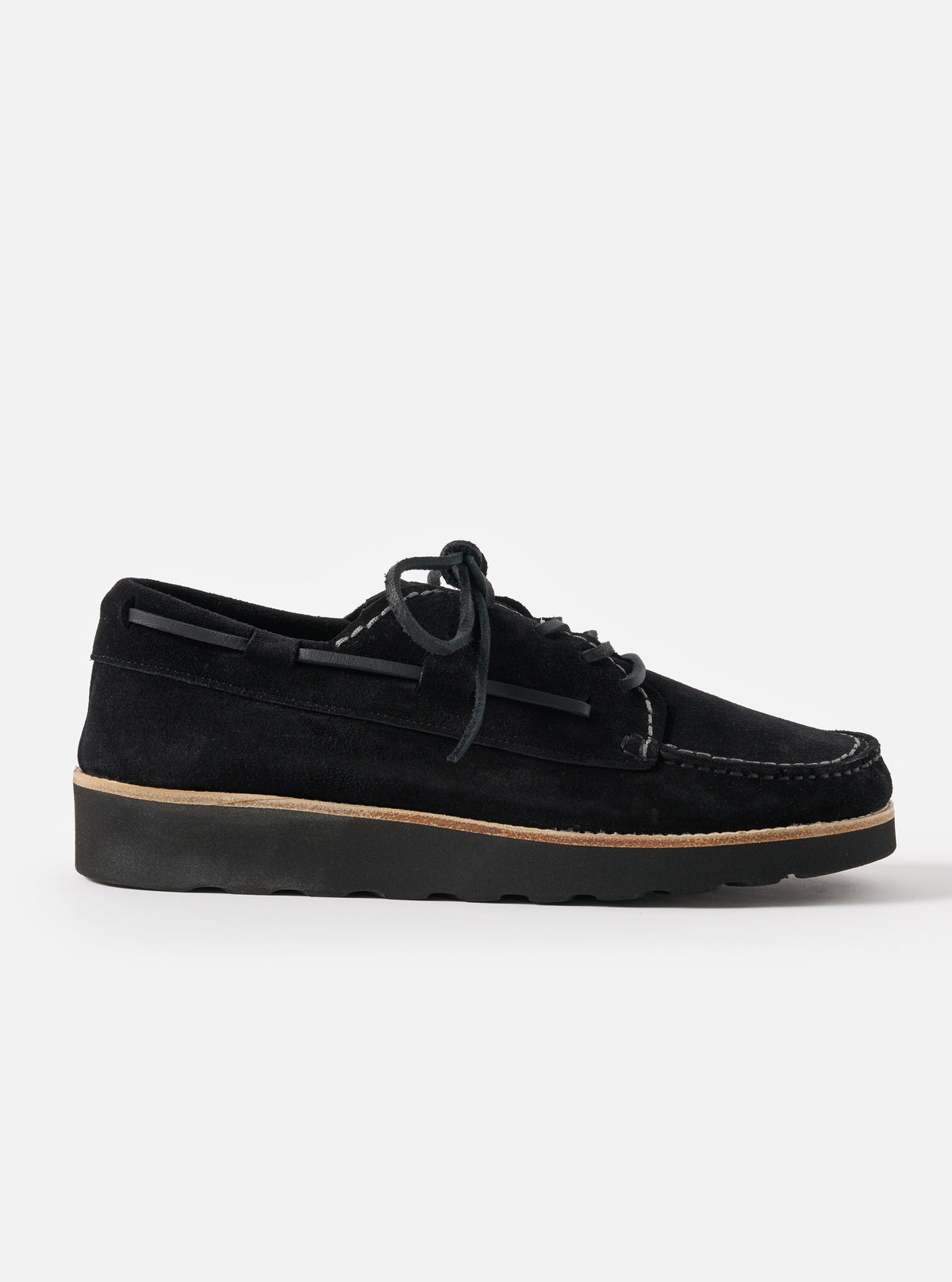 Zardus for Universal Works Black Suede Oliver