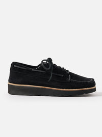 Zardus for Universal Works Black Suede Oliver