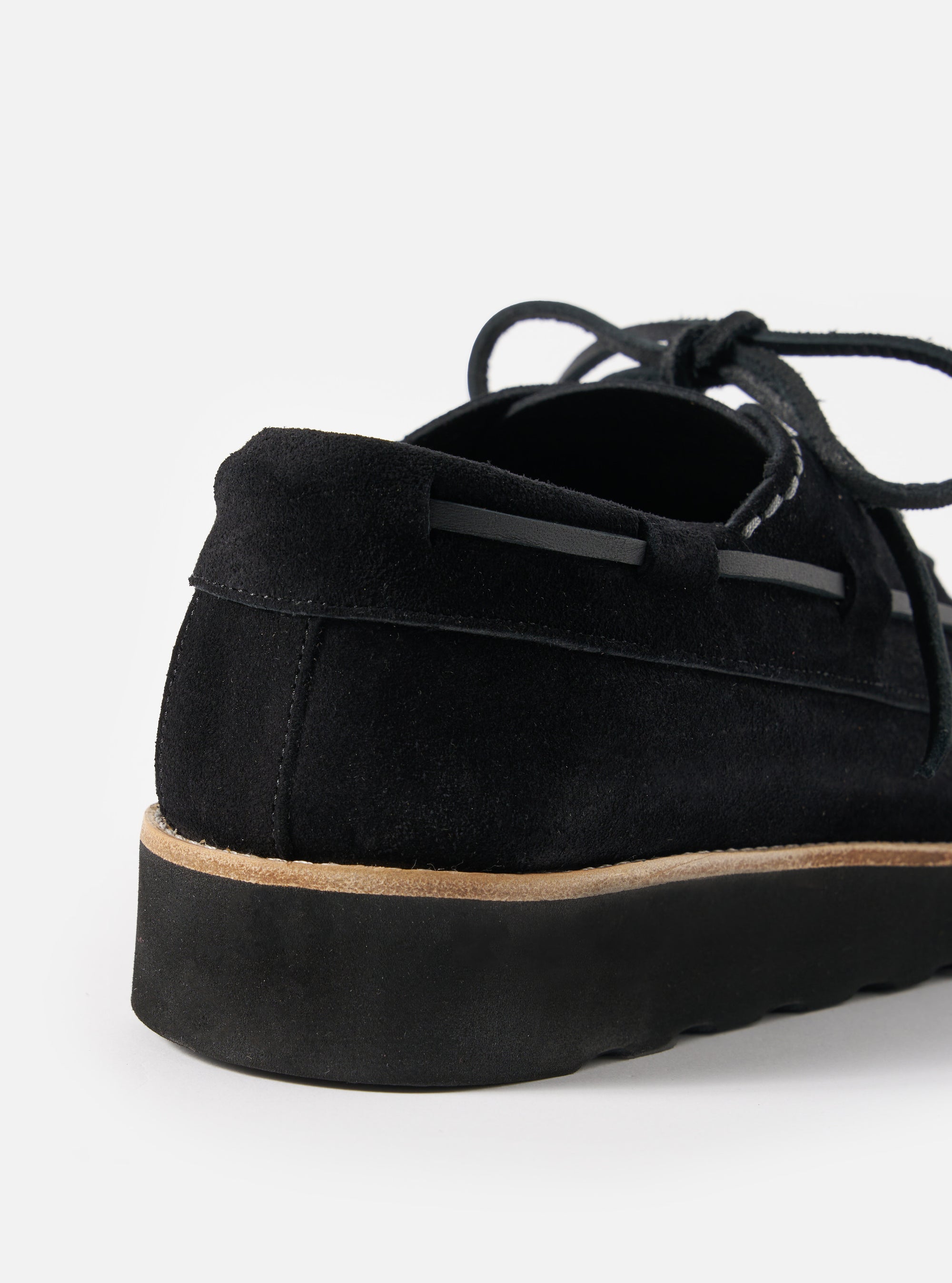 Zardus for Universal Works Black Suede Oliver