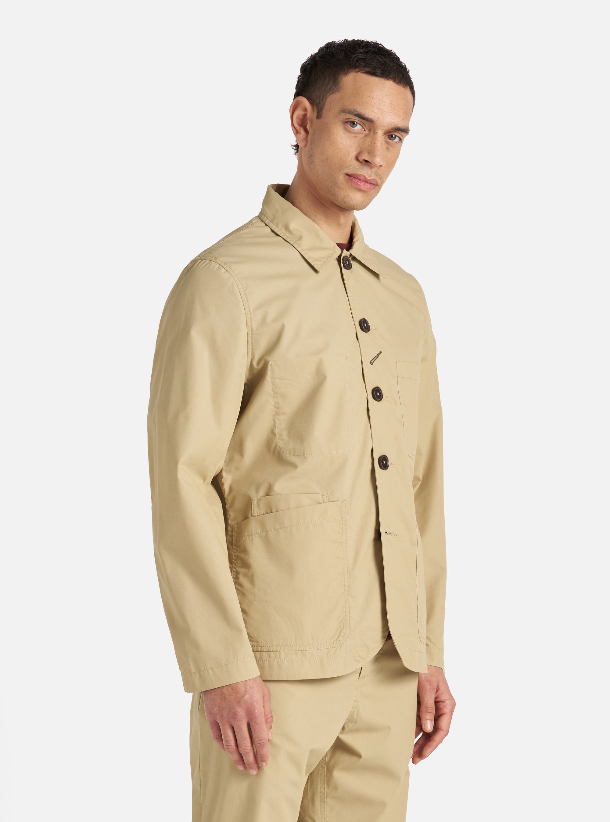 Sand Recycled Polytech Bakers Jacket