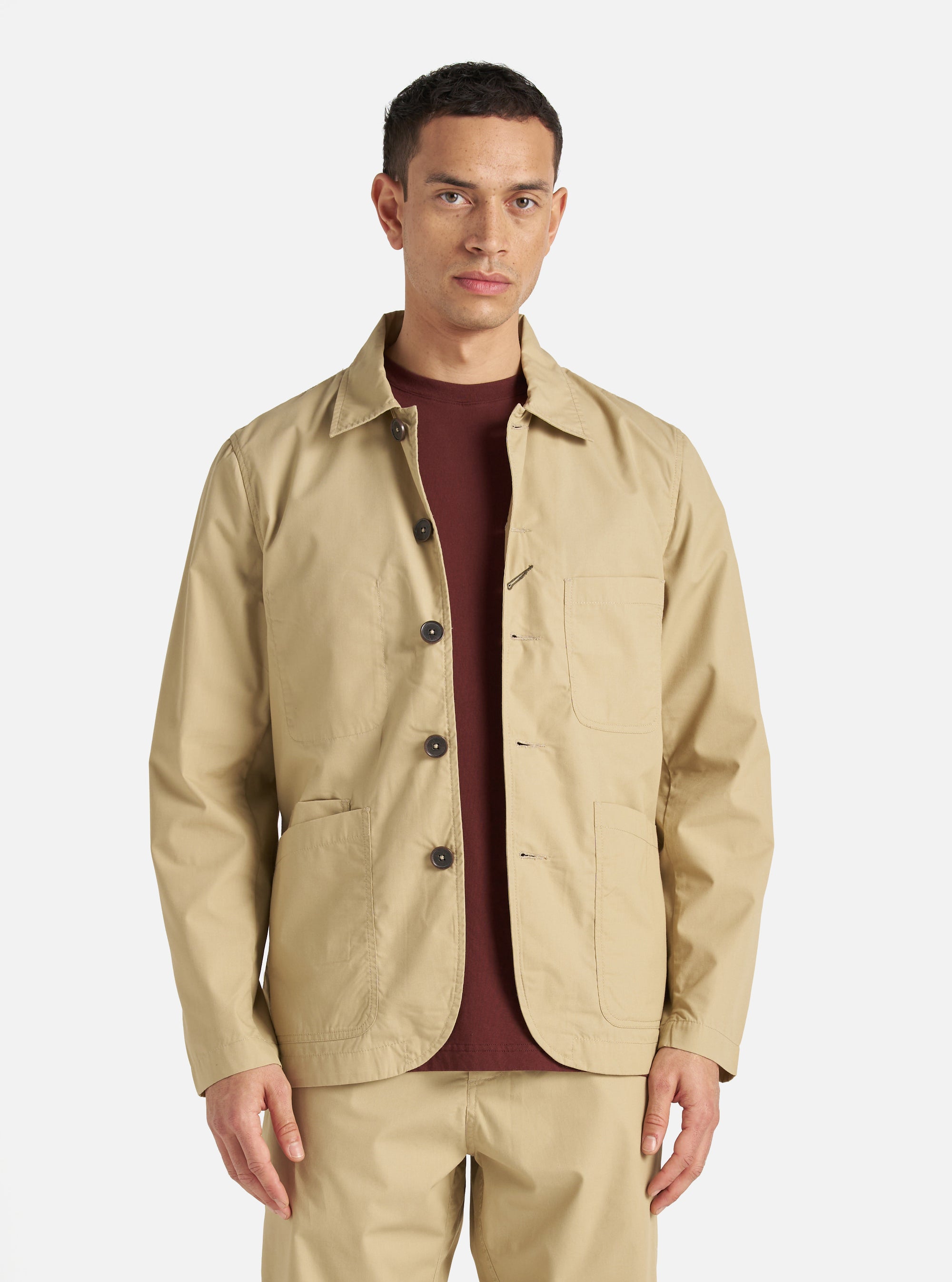 Sand Recycled Polytech Bakers Jacket