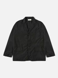 Black Recycled Polytech Capitol Jacket