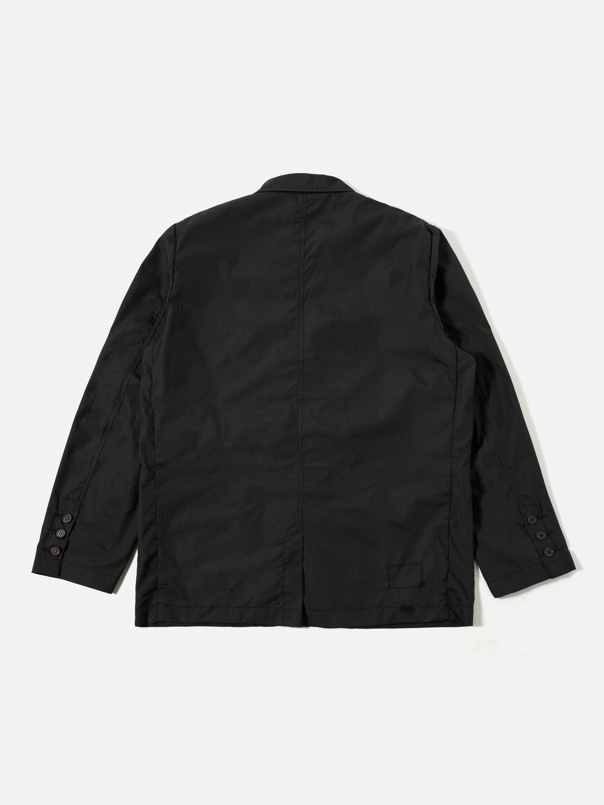 Black Recycled Polytech Capitol Jacket