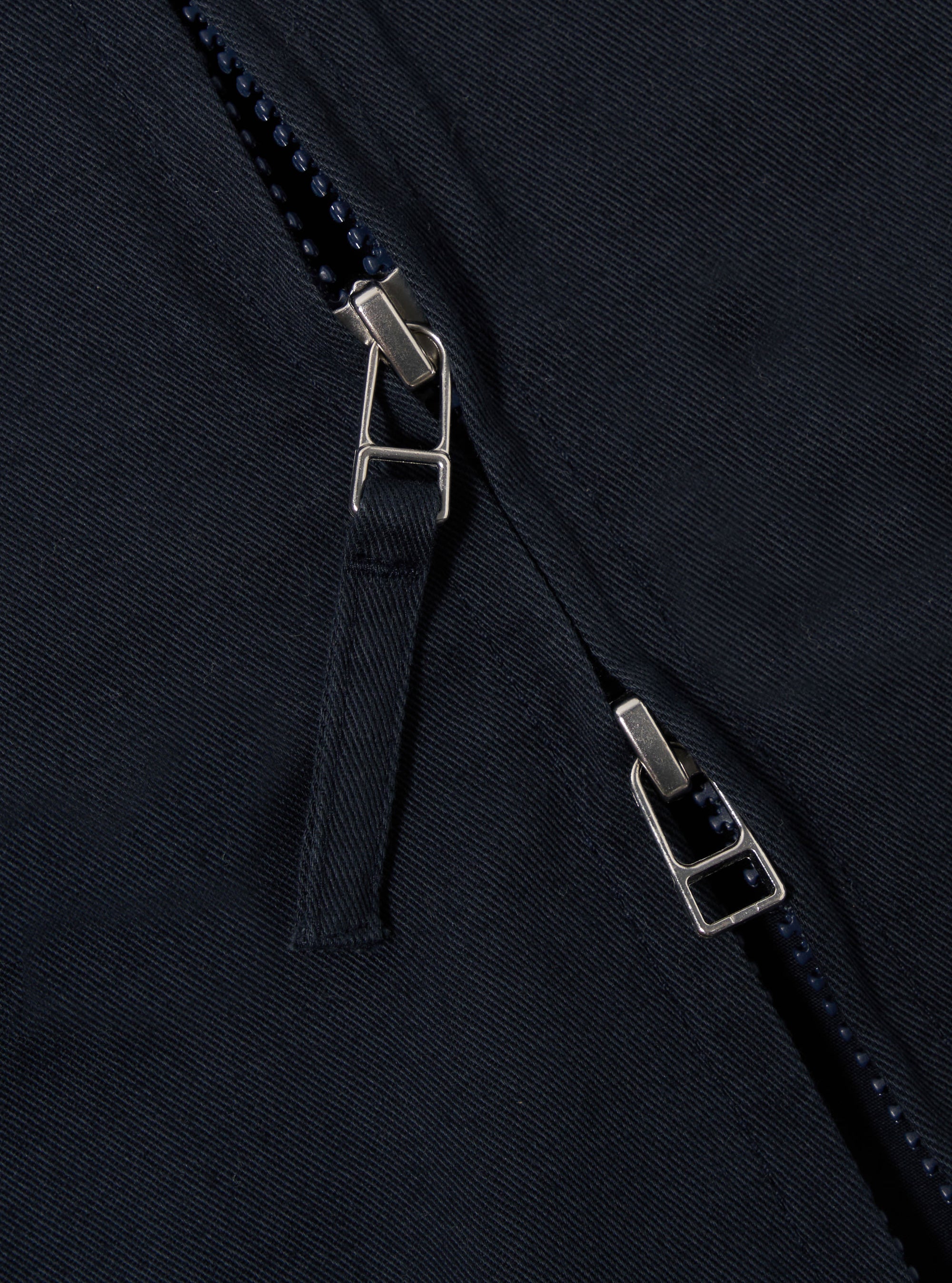 Navy Twill/Badges Drizzler Jacket