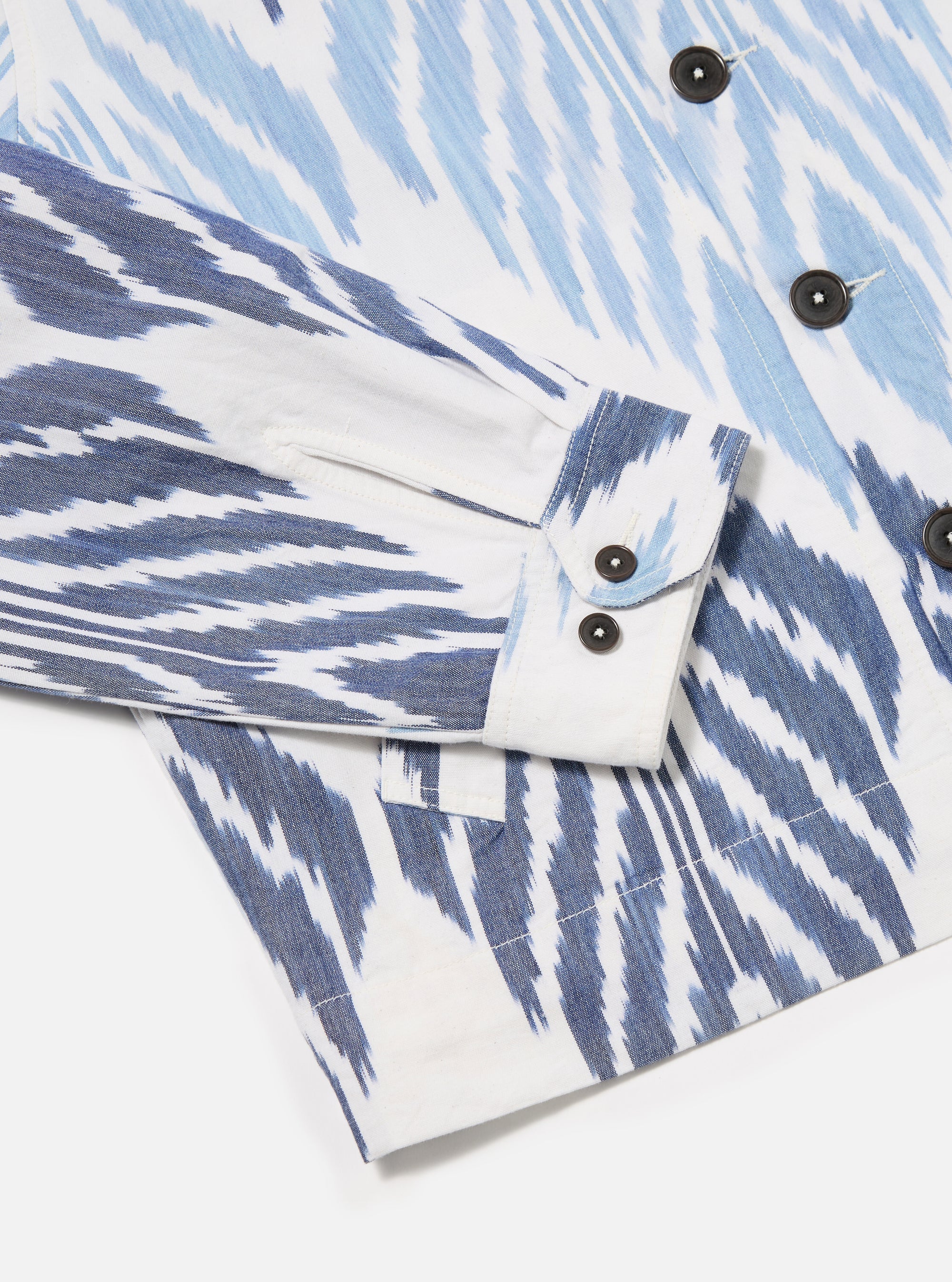 Blue Peacock Ikat James Jacket