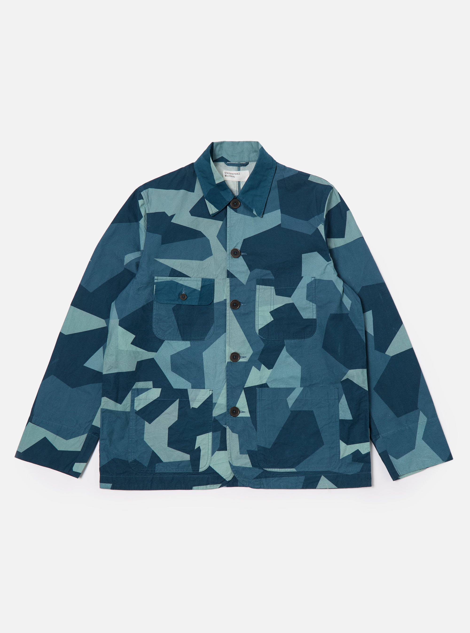 Blue Swedish Camo Merchant Jacket