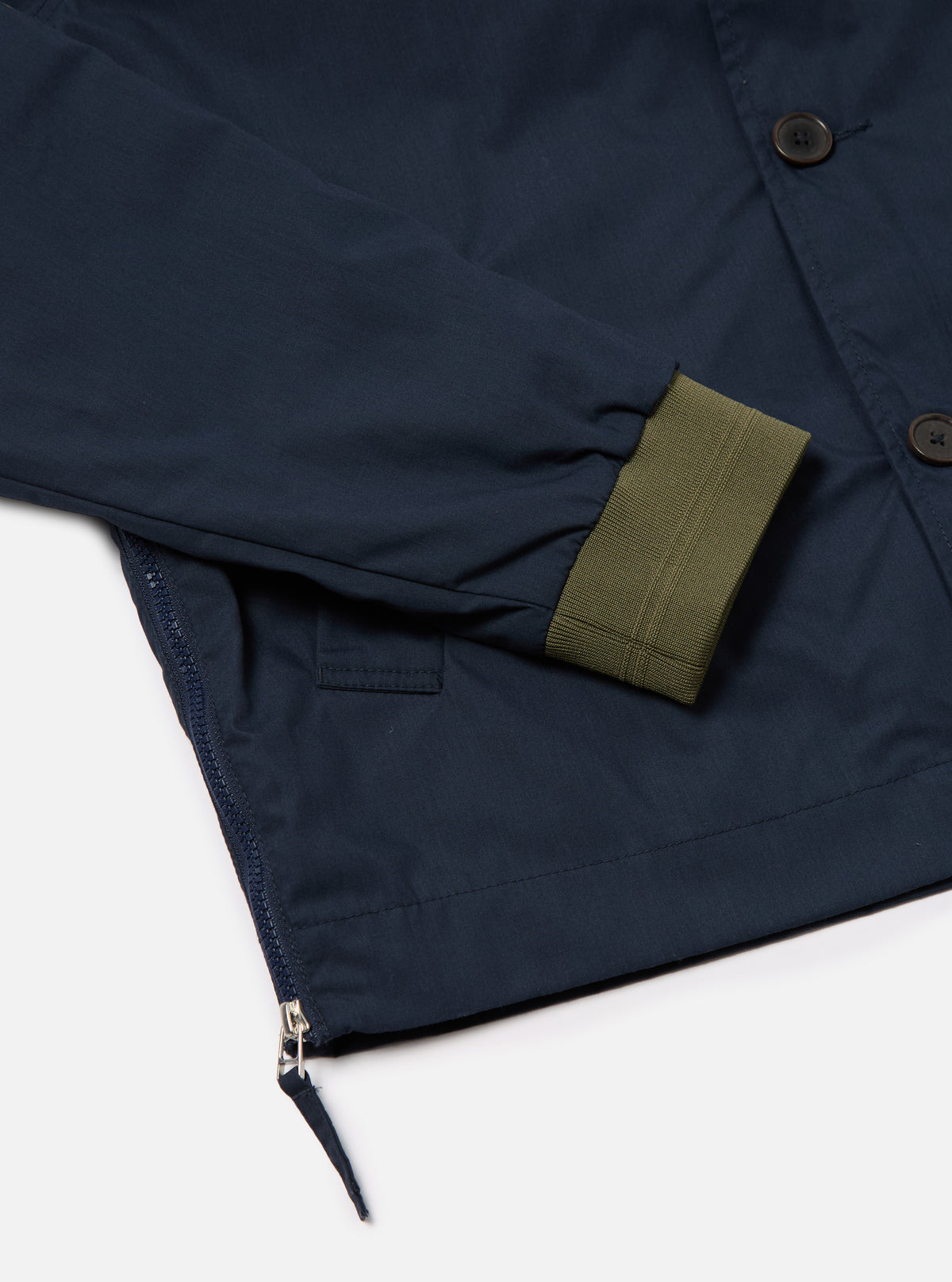 Navy Recycled Polytech Newark Jacket