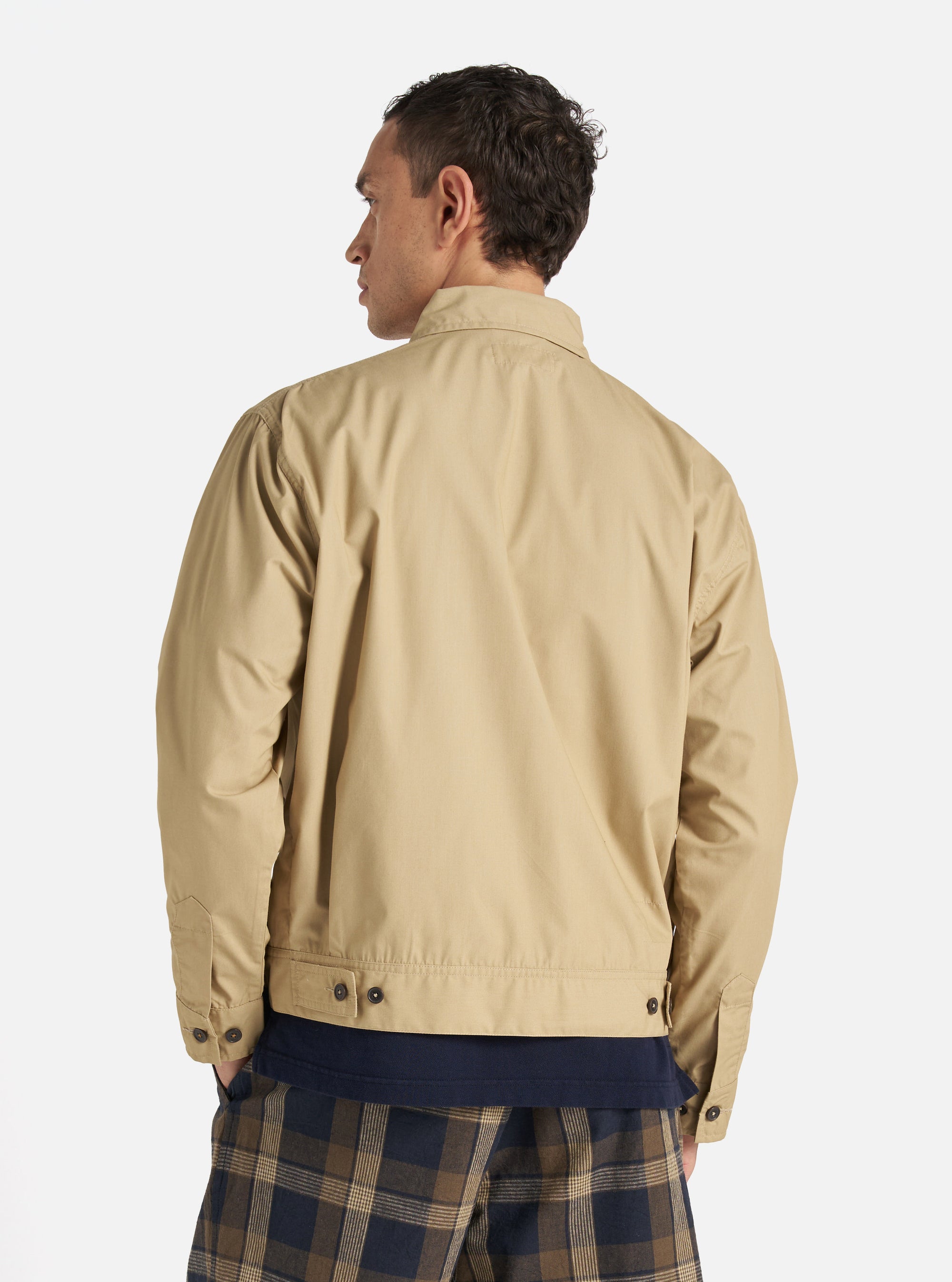Sand Recycled Polytech Rose Bowl Jacket