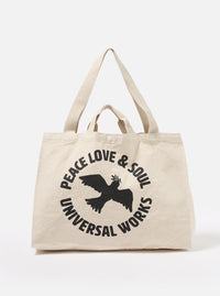 Ecru Canvas Market Tote