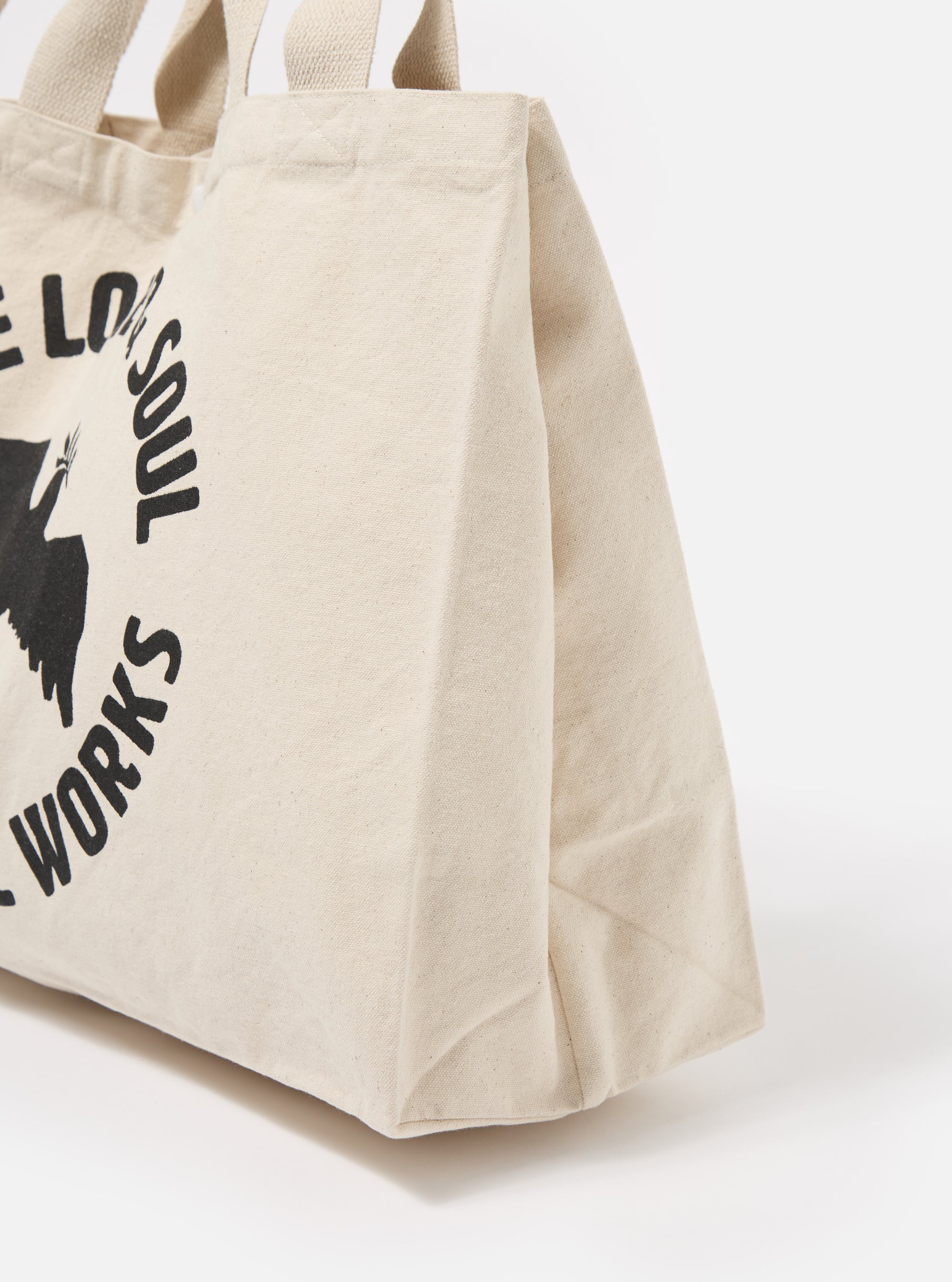 Ecru Canvas Market Tote