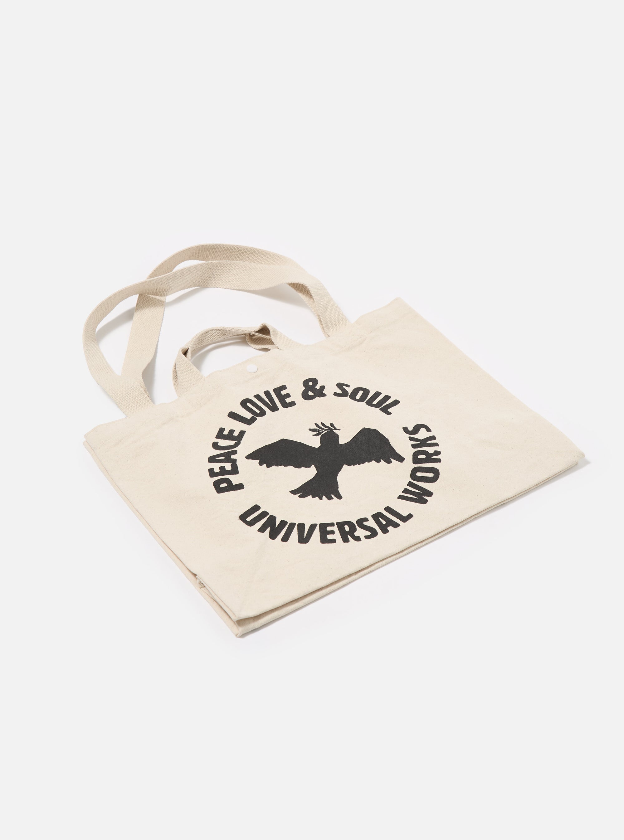 Ecru Canvas Market Tote