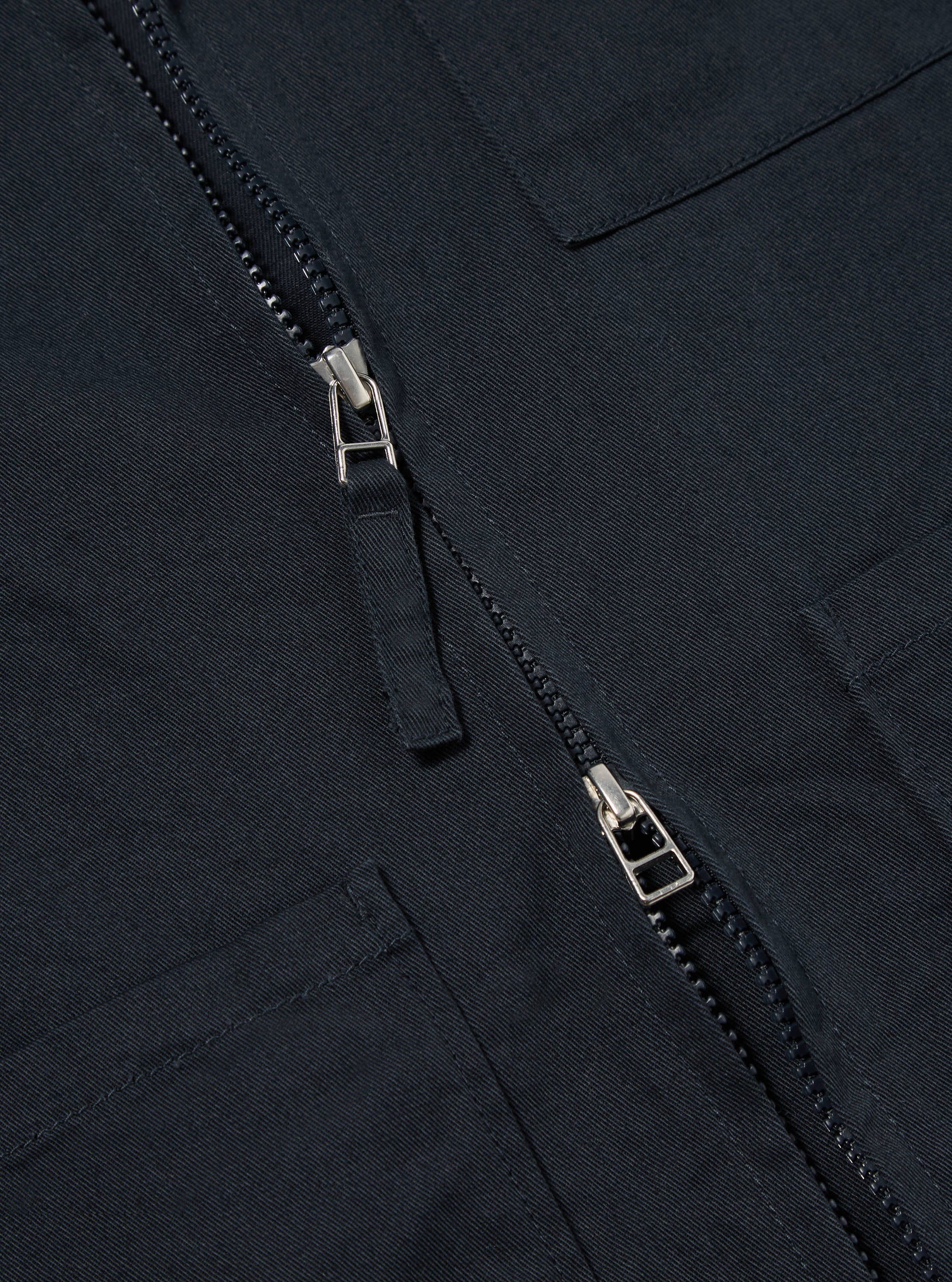 Navy Twill/Badges Marine Gilet