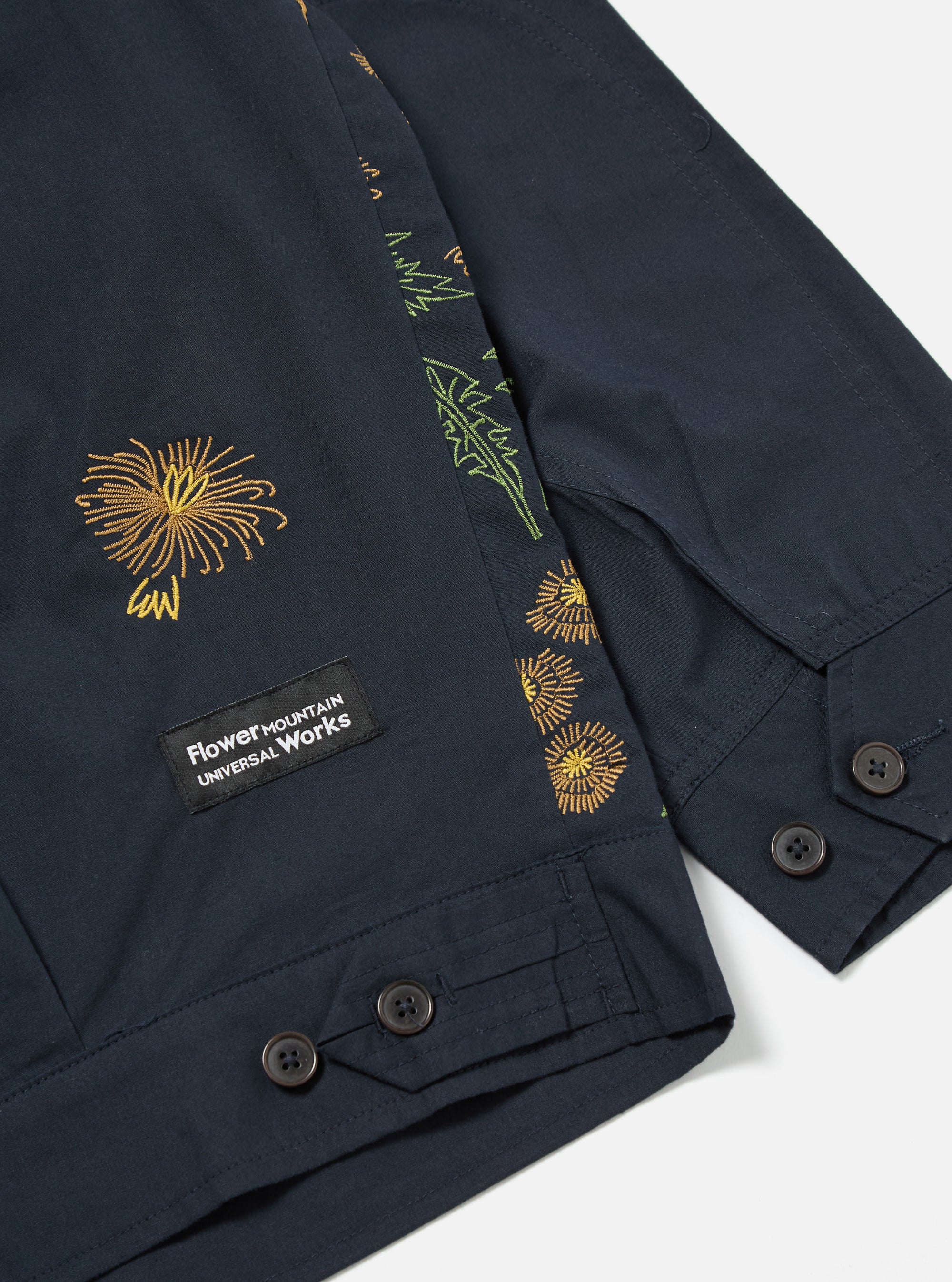 Flower Mountain x Universal Works Navy Broadcloth E130 Jacket
