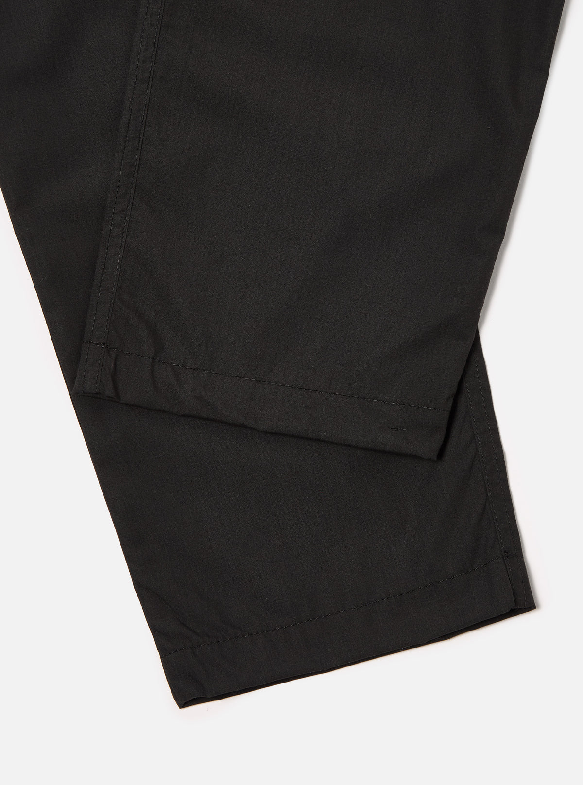 Black Recycled Polytech Military Chino