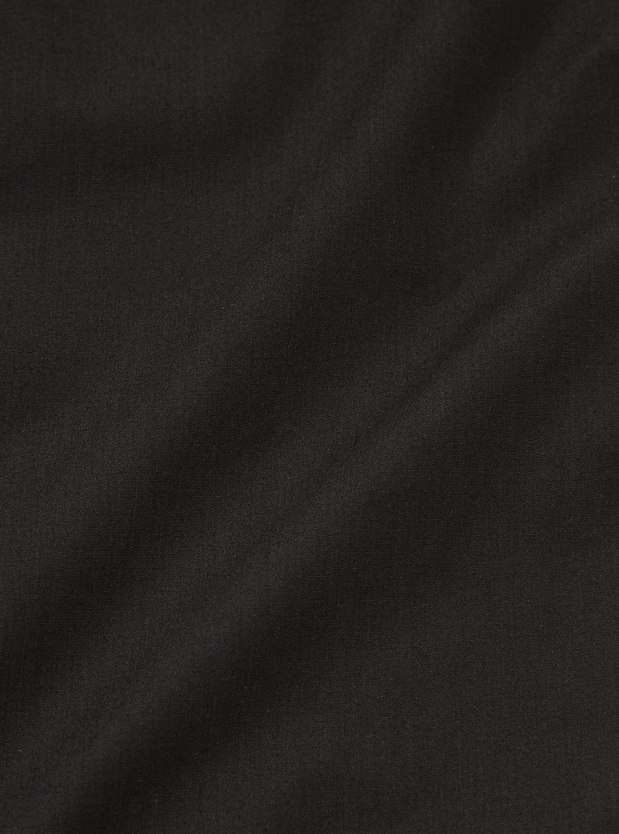 Black Recycled Polytech Military Chino
