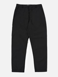 Black Recycled Polytech Military Chino