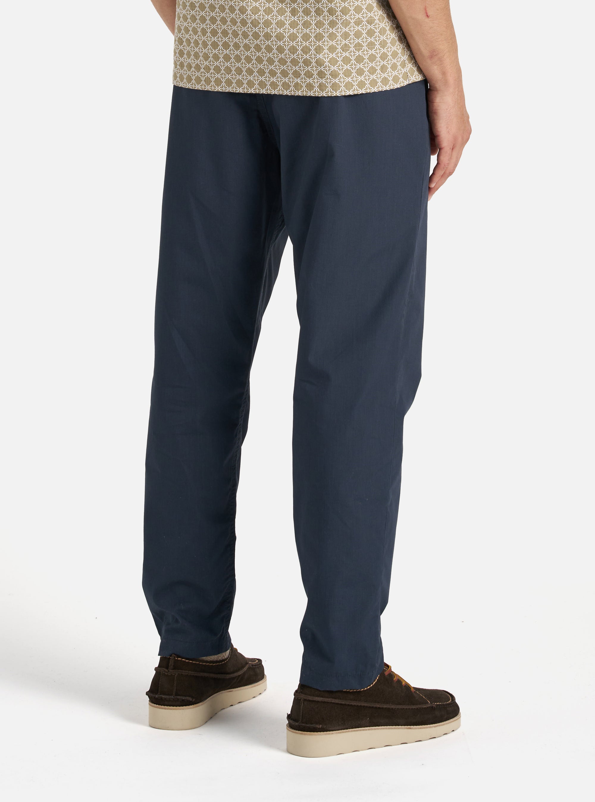 Navy Recycled Polytech Military Chino