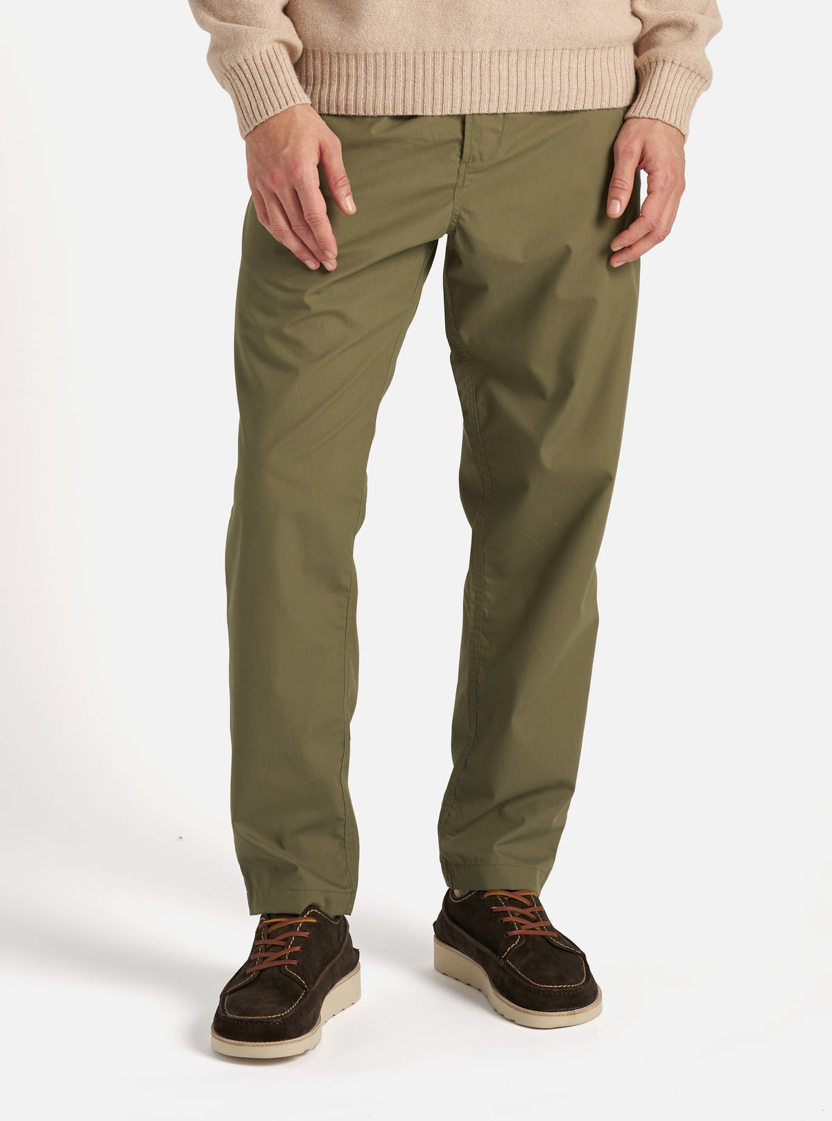 Olive Recycled Polytech Military Chino
