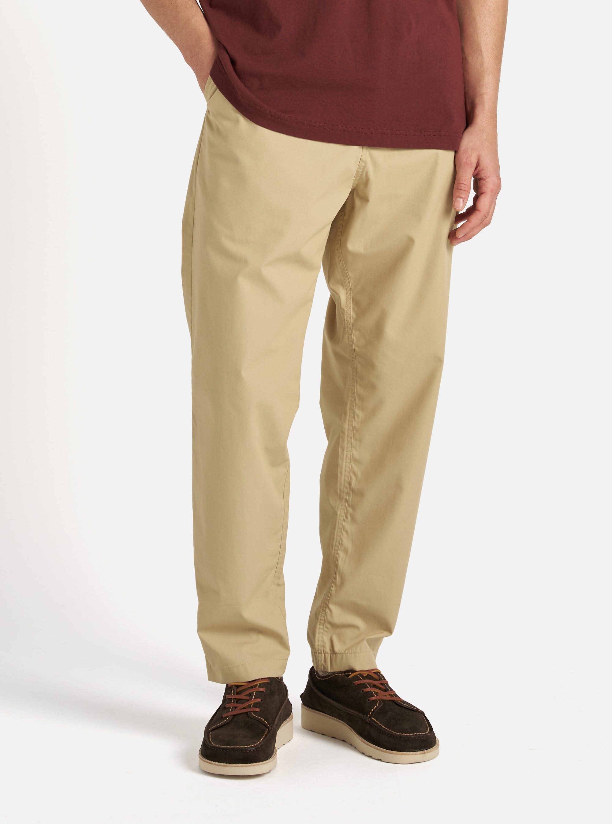 Sand Recycled Polytech Military Chino