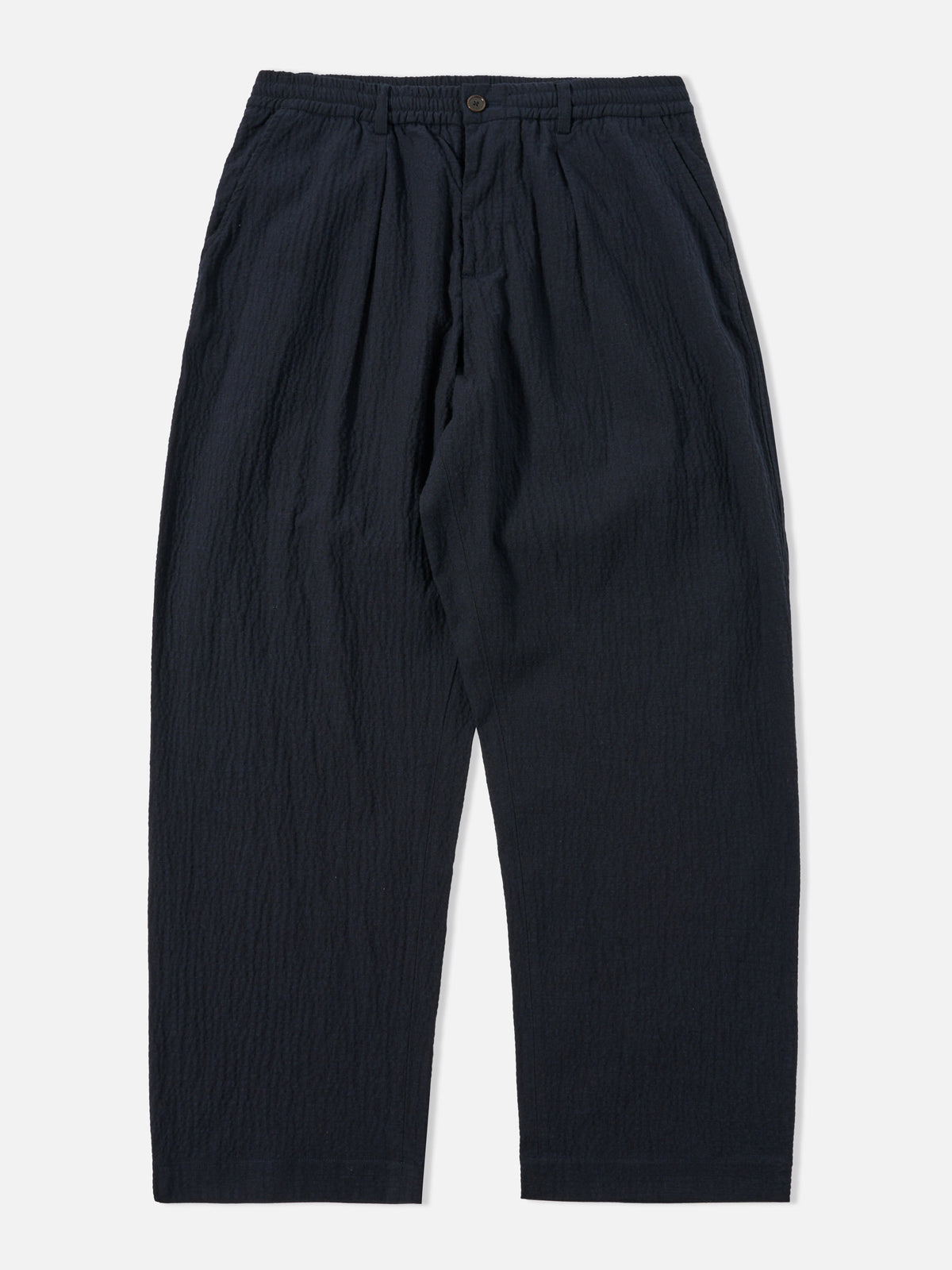 Dark Navy Ospina Cotton Oxford Pant