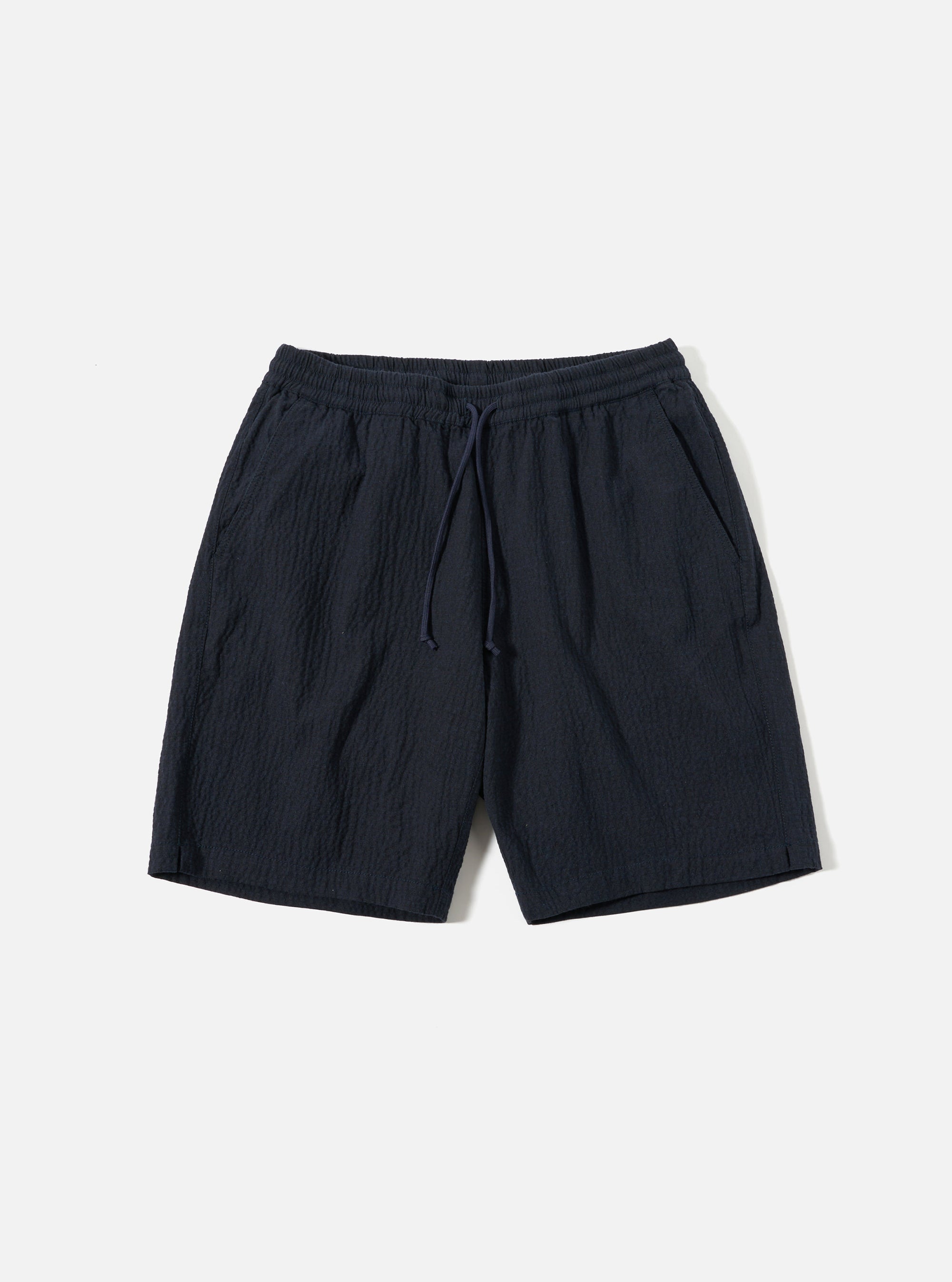 Dark Navy Ospina Cotton Simple Short