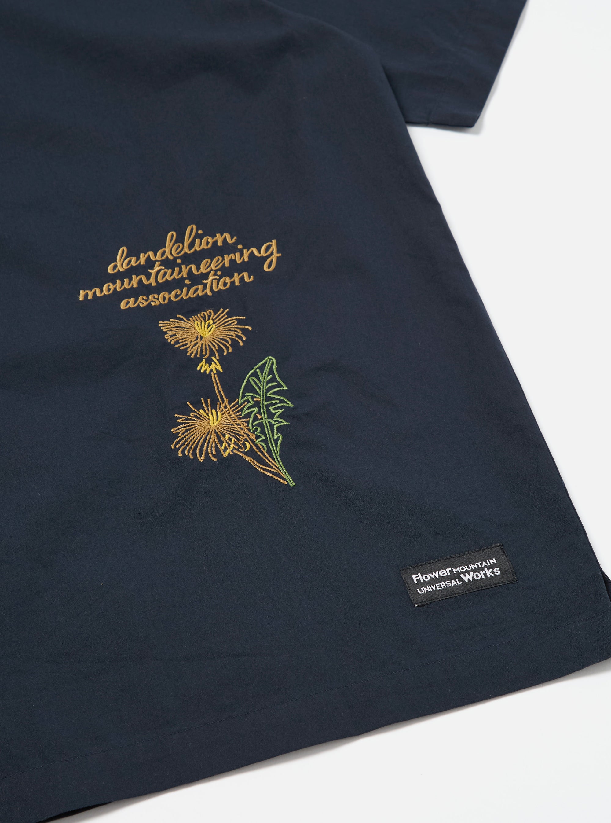 Flower Mountain x Universal Works Navy Broadcloth Minari Shirt