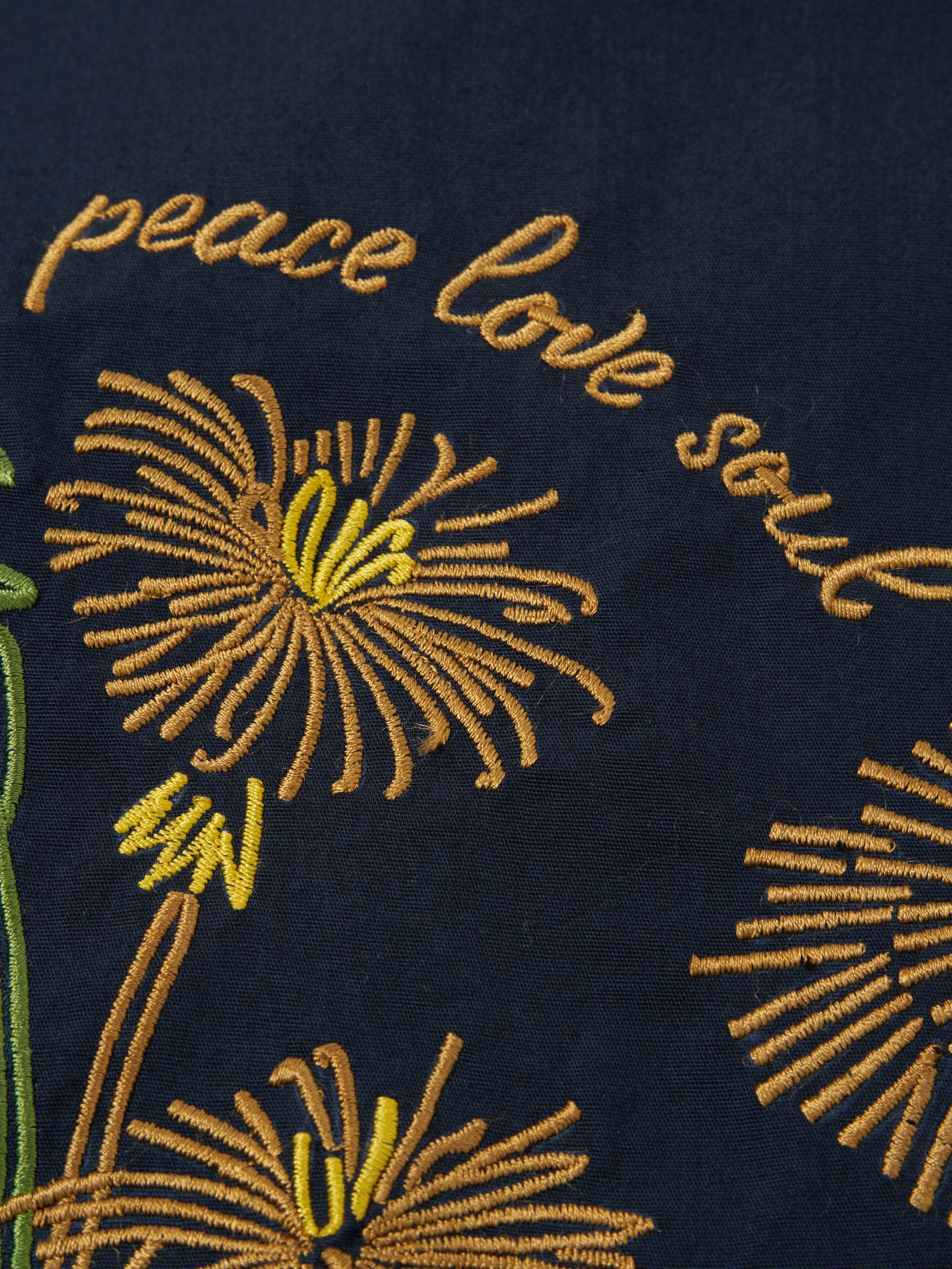 Flower Mountain x Universal Works Navy Broadcloth Minari Shirt