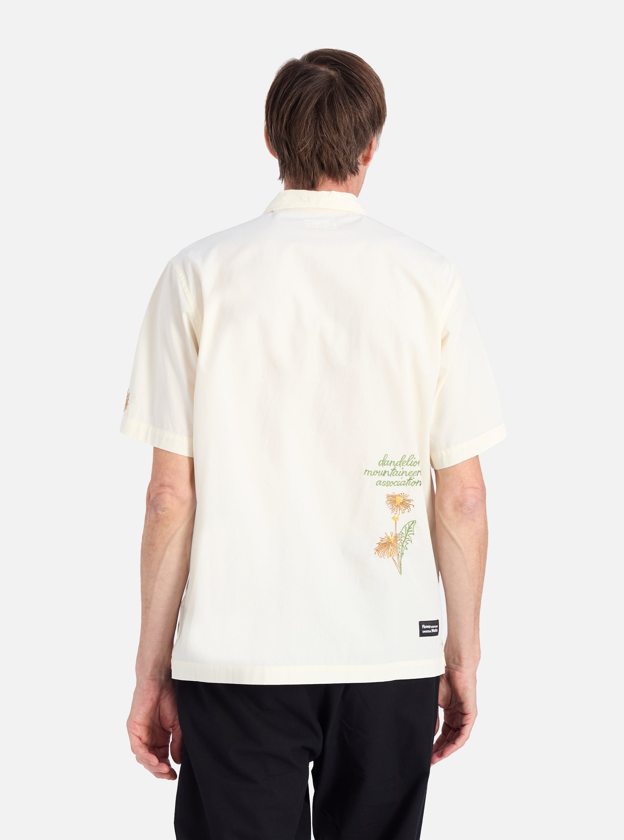 Flower Mountain x Universal Works Ecru Broadcloth Minari Shirt