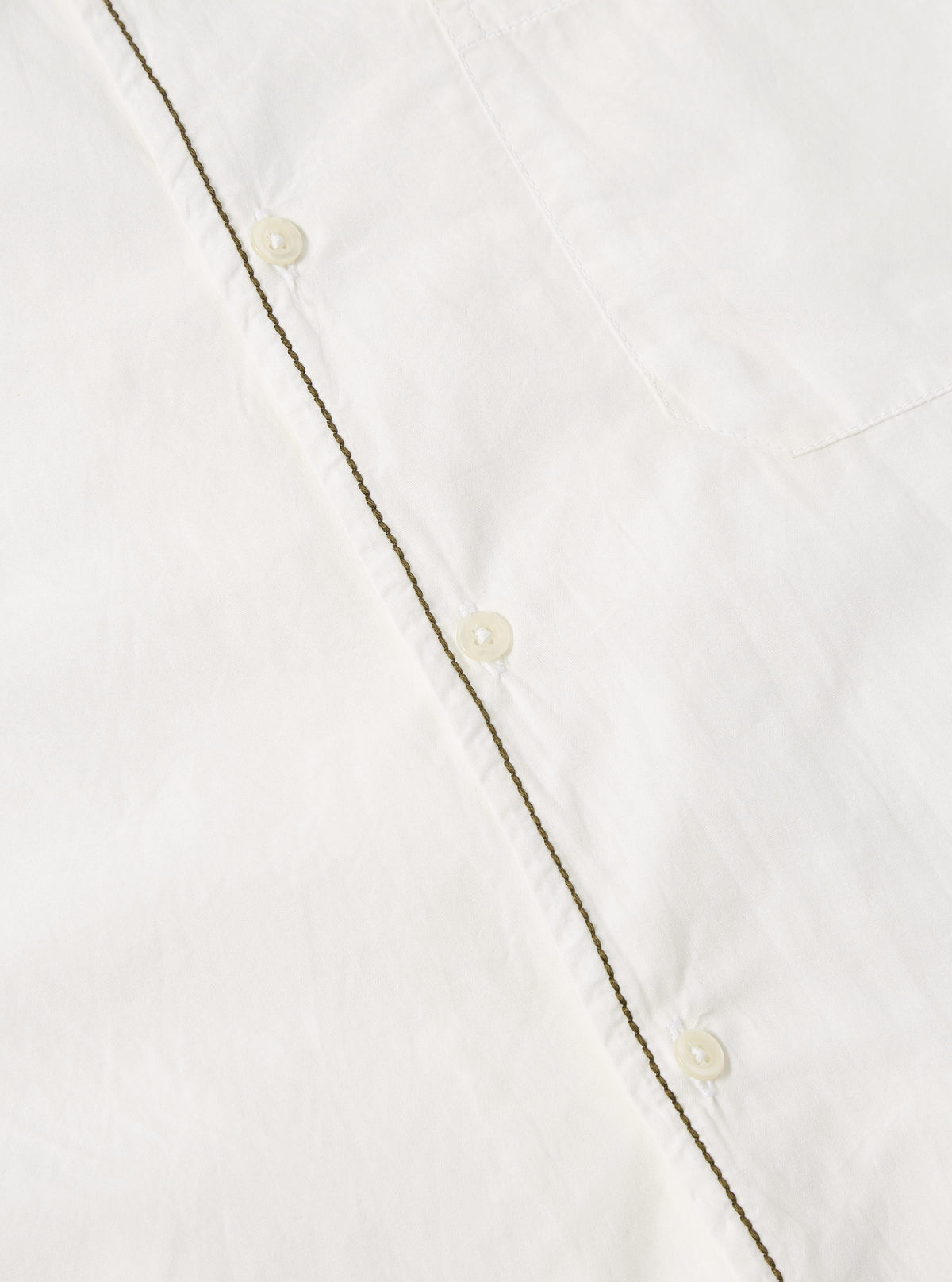 Ecru Poplin Minari Shirt