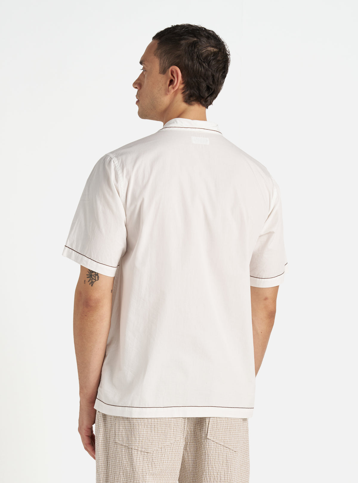 Ecru Poplin Minari Shirt
