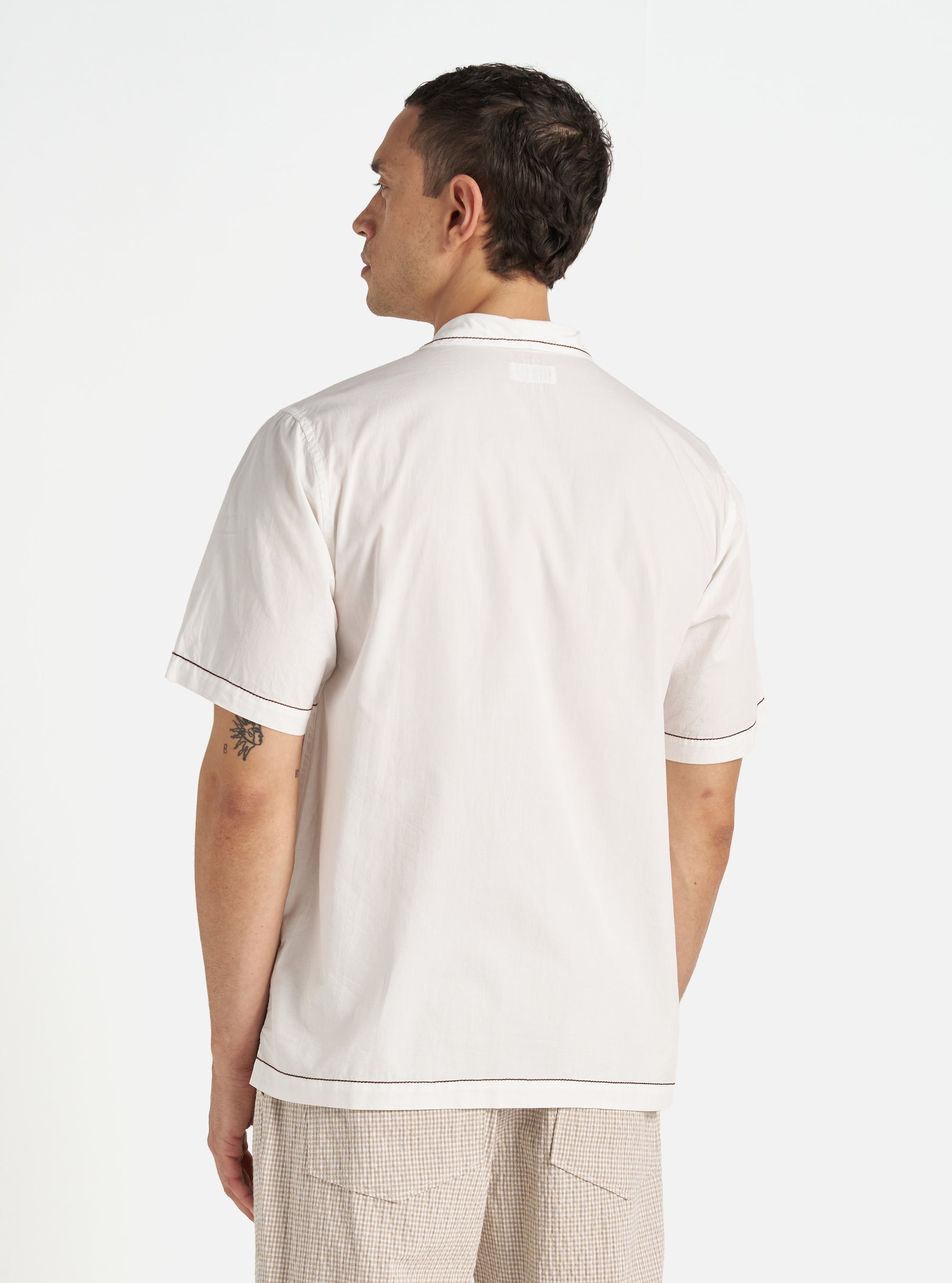 Ecru Poplin Minari Shirt